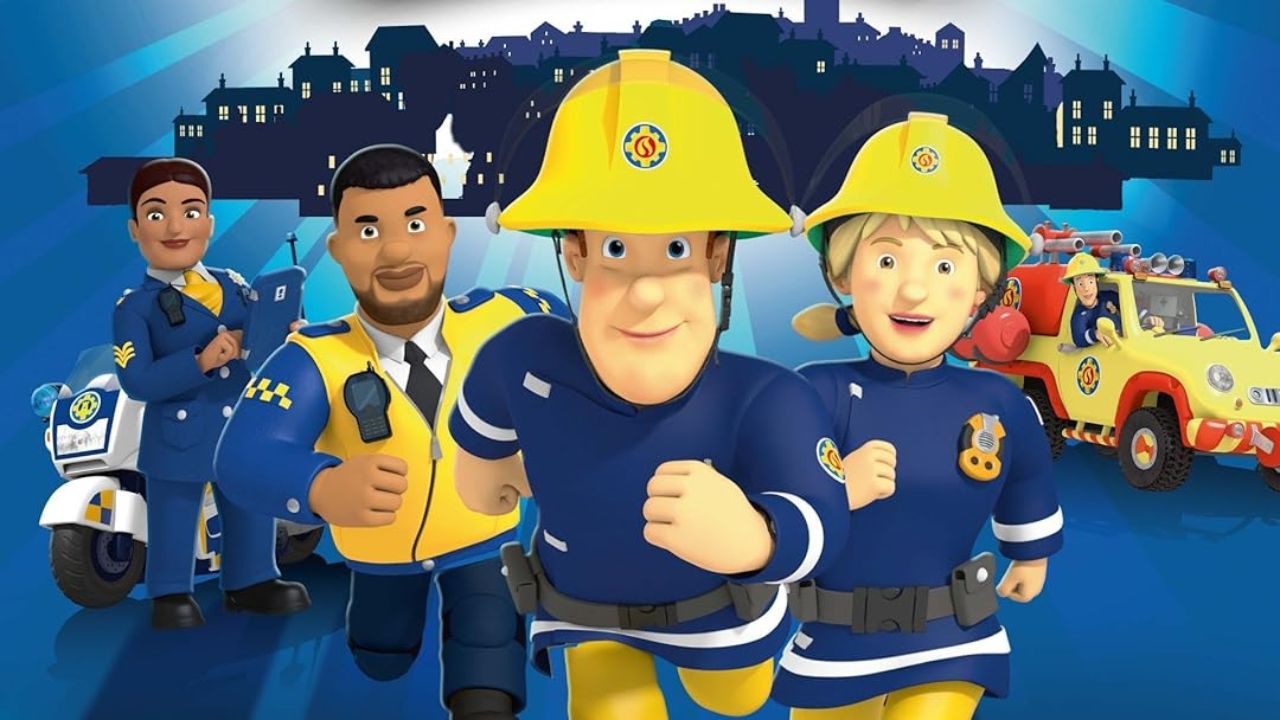 Backdrop for Fireman Sam: Norman Price and the Mystery in the Sky