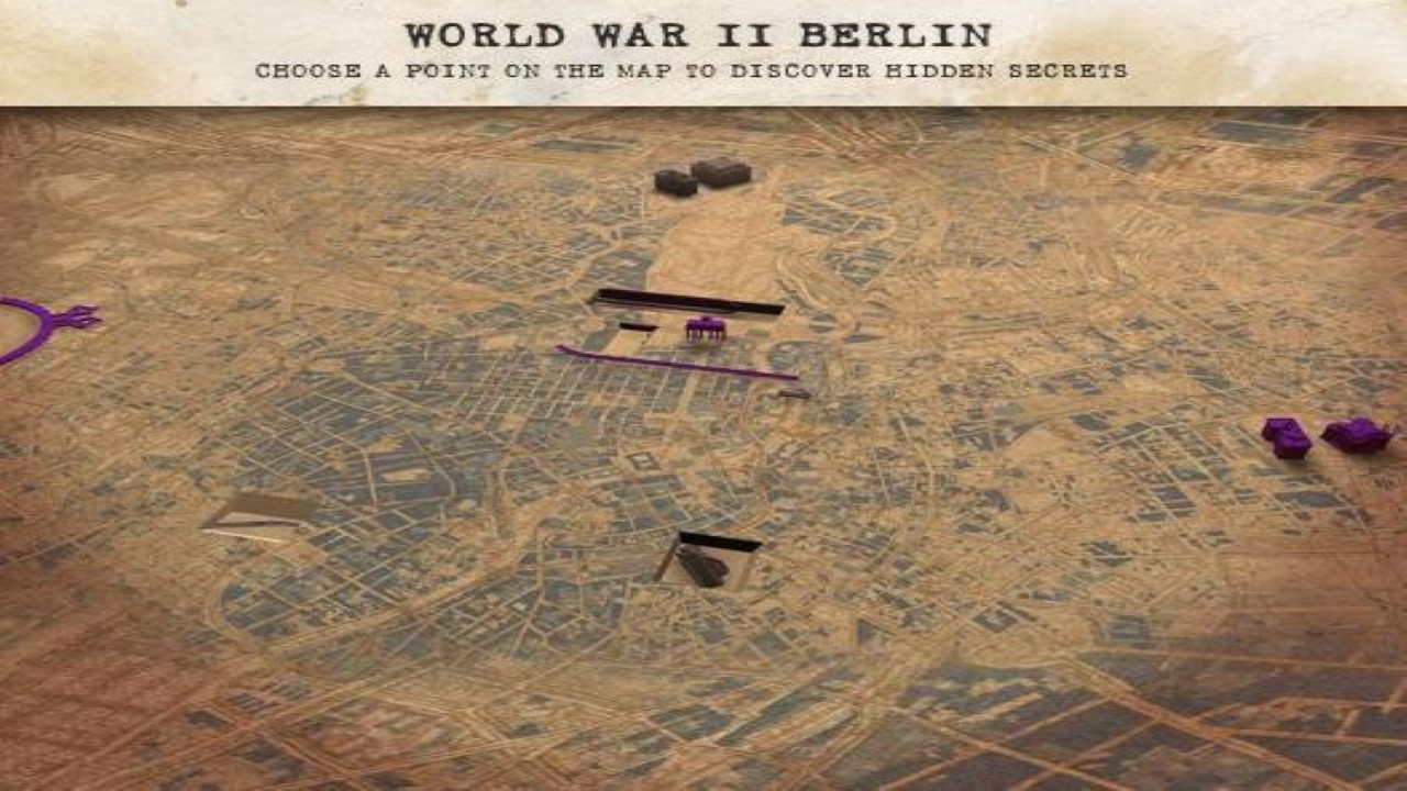 Backdrop for Hitler's Hidden City