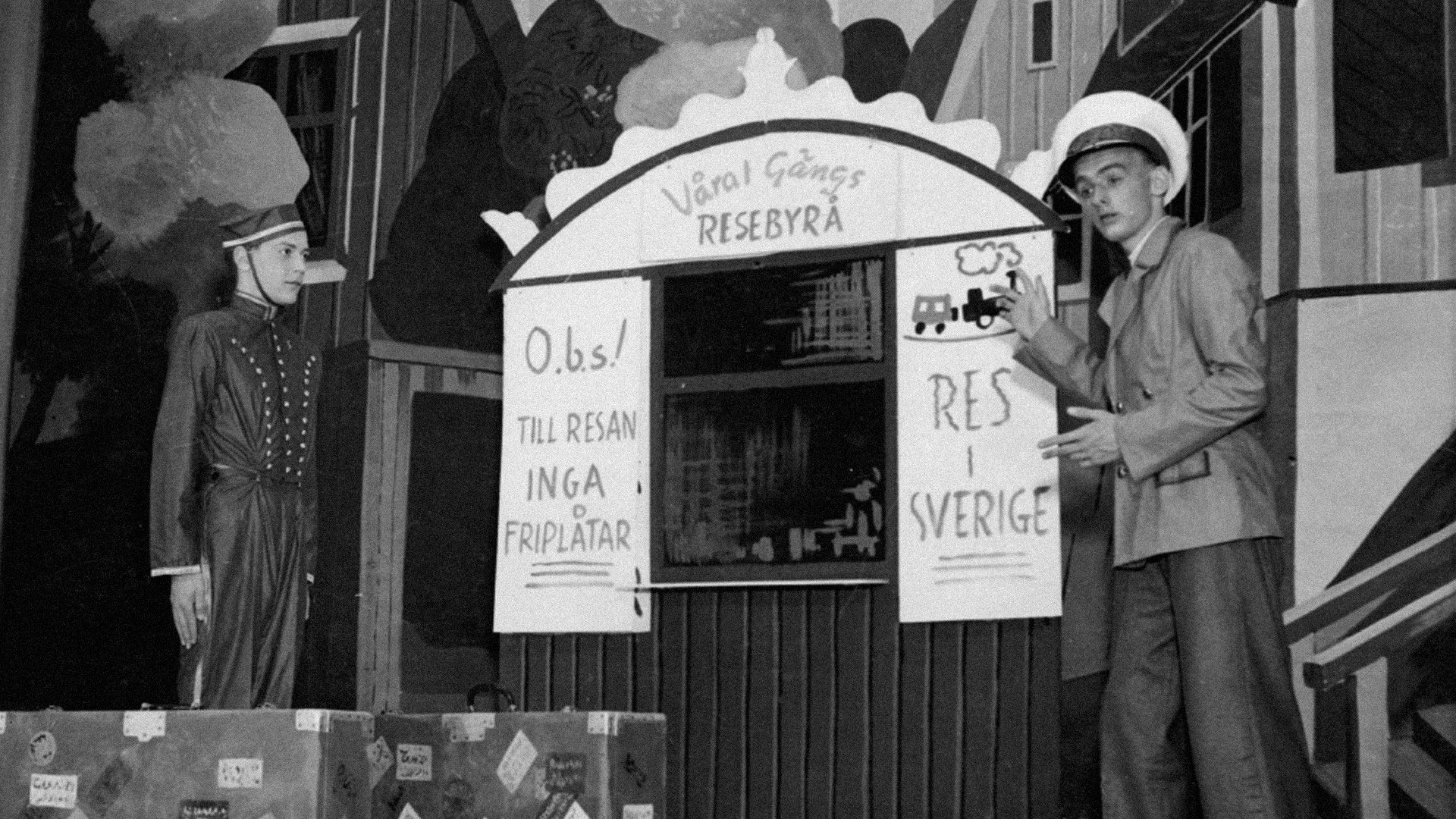 Backdrop for Our Gang