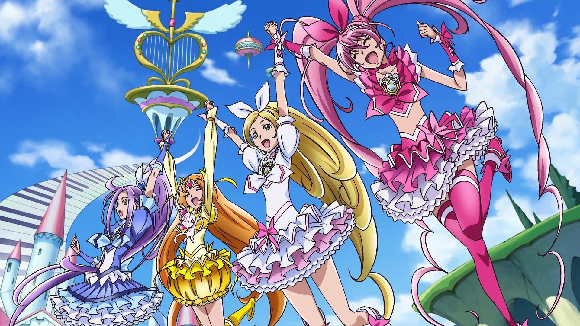 Backdrop for Suite Precure♪ The Movie: Take It Back! The Miraculous Melody That Connects Hearts!