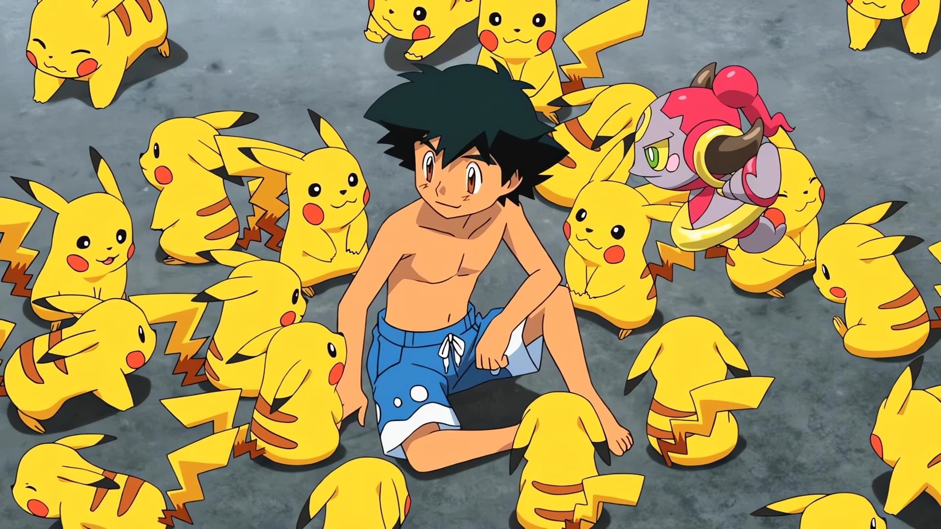 Backdrop for Pokémon the Movie: Hoopa and the Clash of Ages