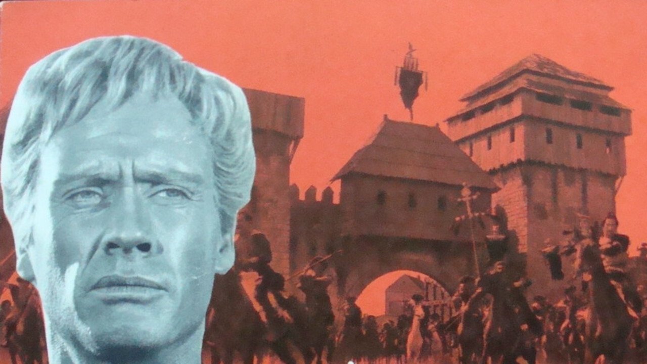 Backdrop for Charge of the Black Lancers