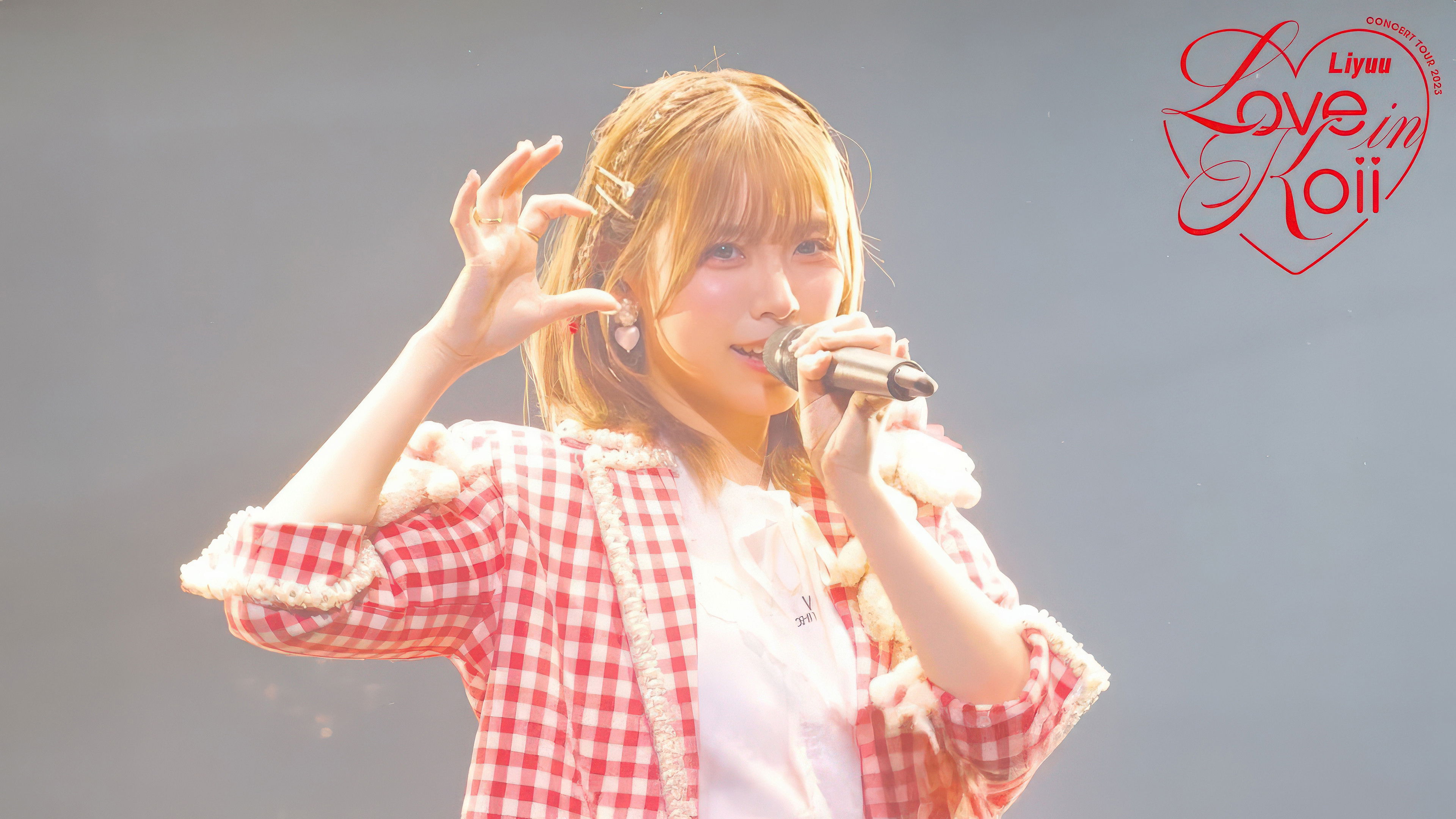 Backdrop for Liyuu Concert TOUR 2023 "LOVE in koii"