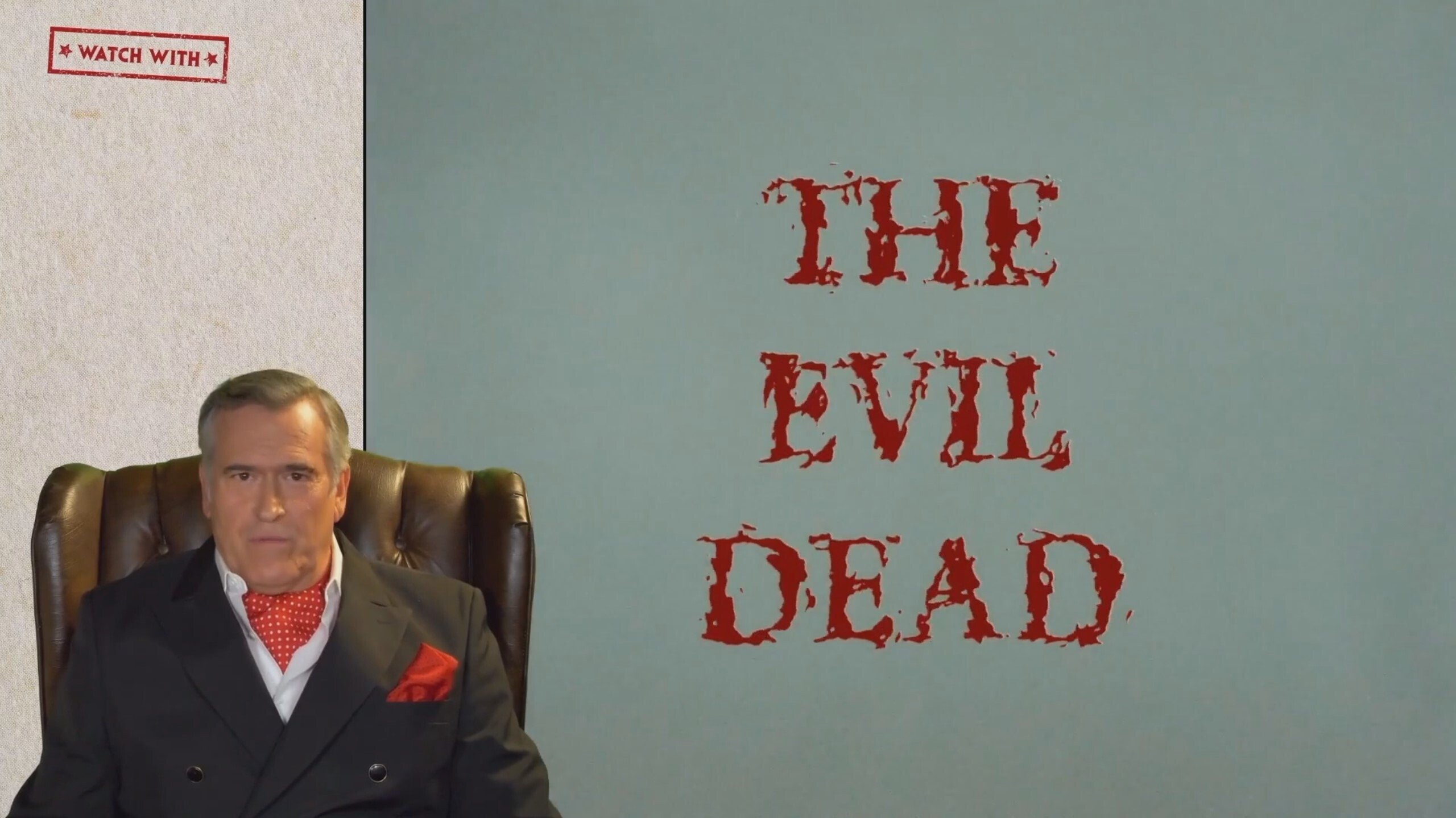 Backdrop for Watch With... Bruce Campbell presents Evil Dead