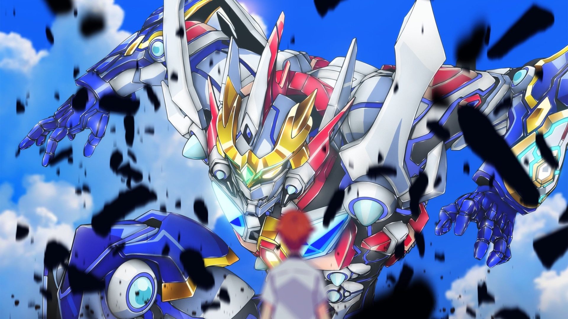 Backdrop for Gridman Universe