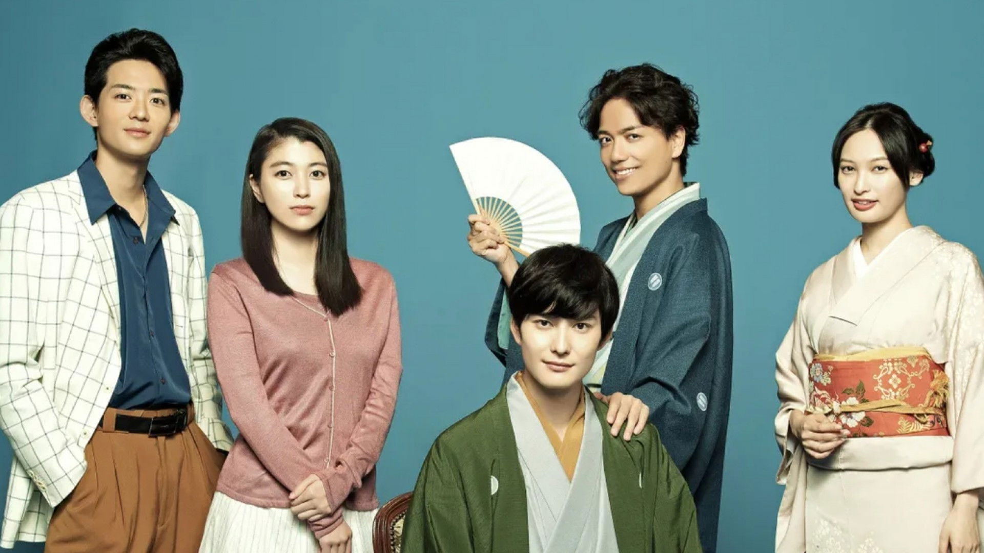 Backdrop for Descending Stories: A Life In Rakugo