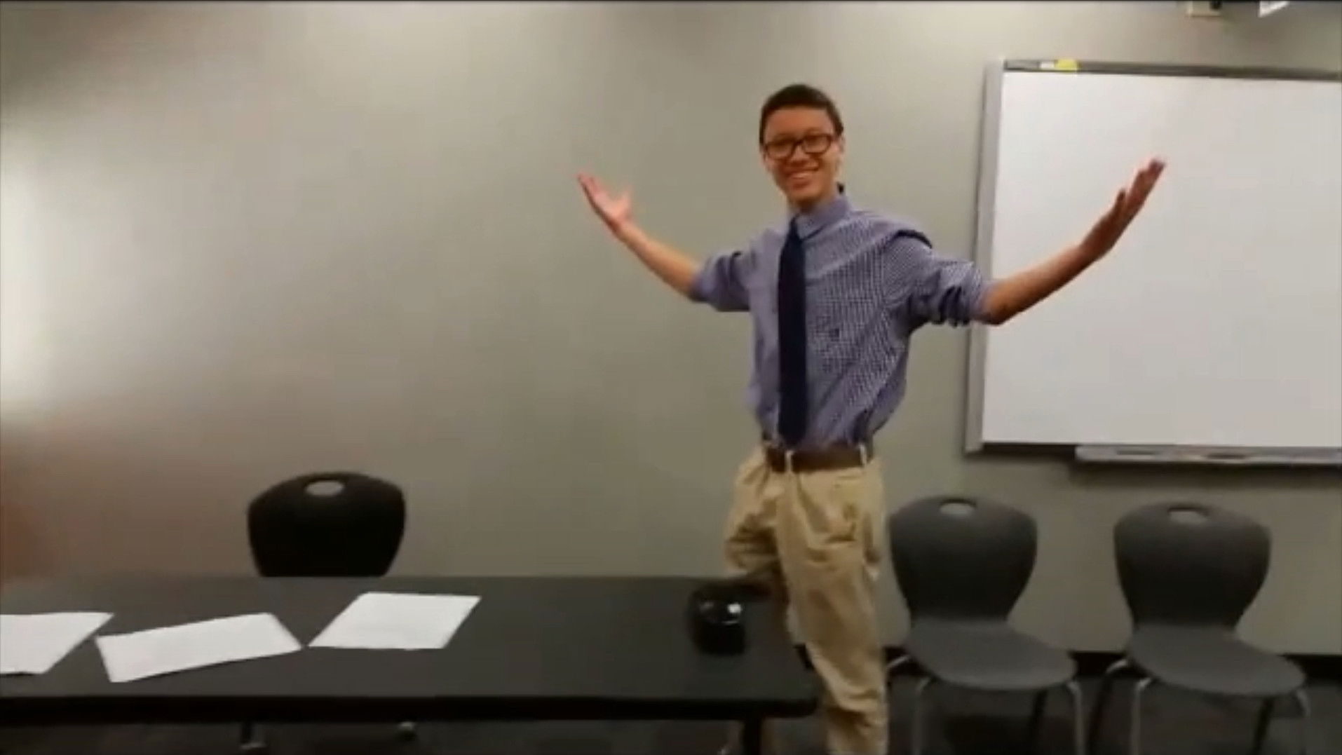 Backdrop for Talking Crepe