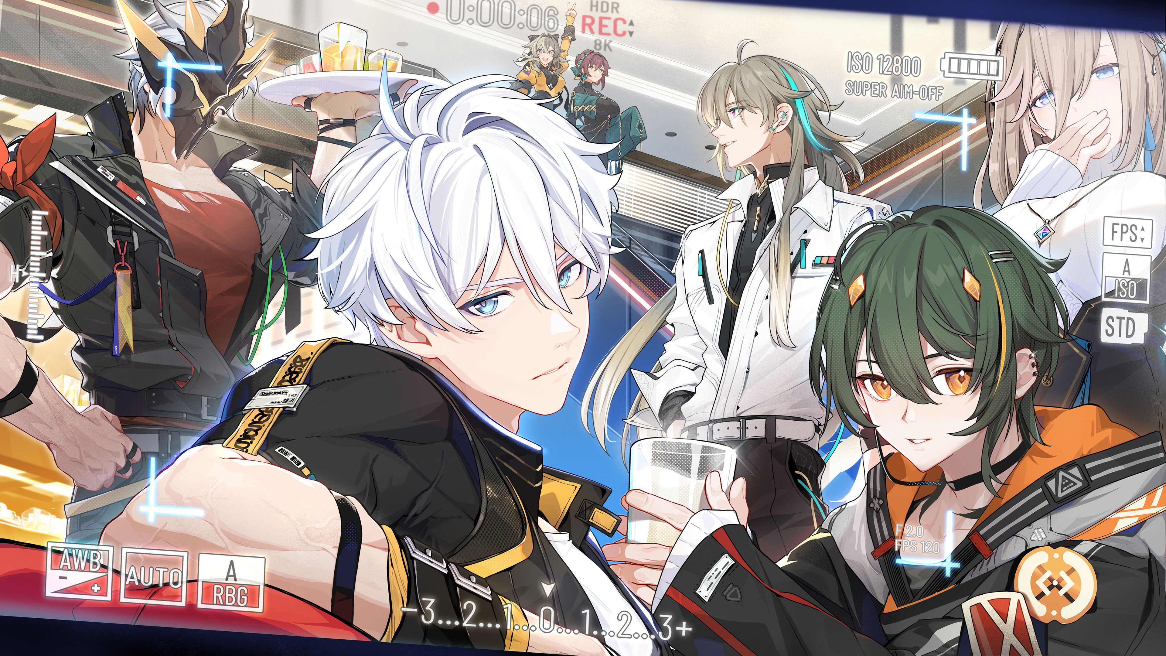 Backdrop for Honkai Impact 3rd Golden Courtyard: New Year Wishes in Winter