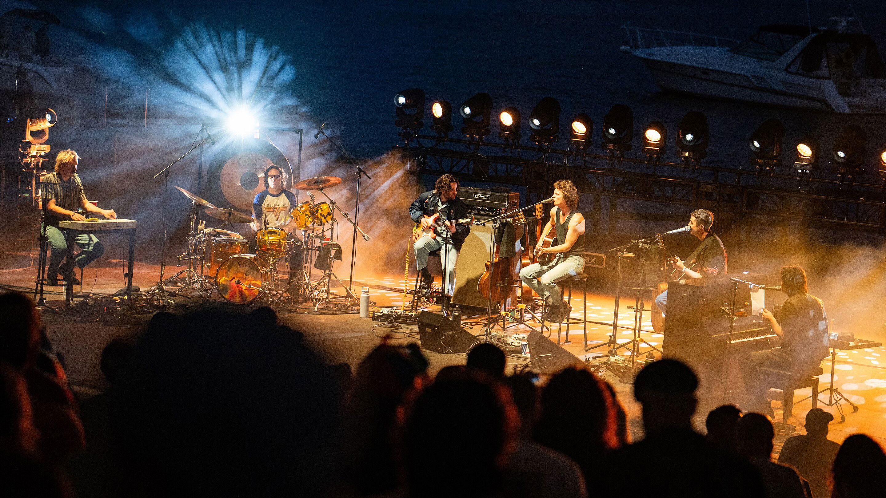 Backdrop for King Gizzard & the Lizard Wizard 2024-09-08 Live at Red Rocks Amphitheatre, Morrison, CO, USA