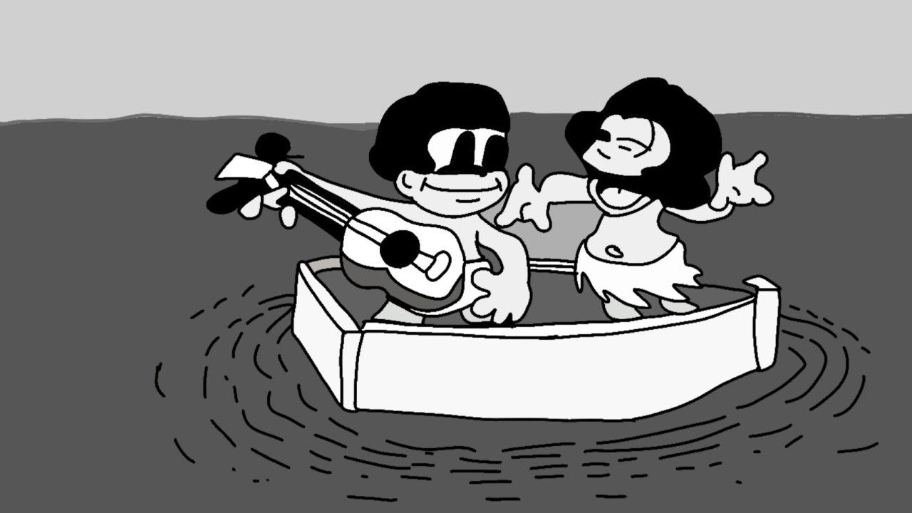 Backdrop for Pagan Moon