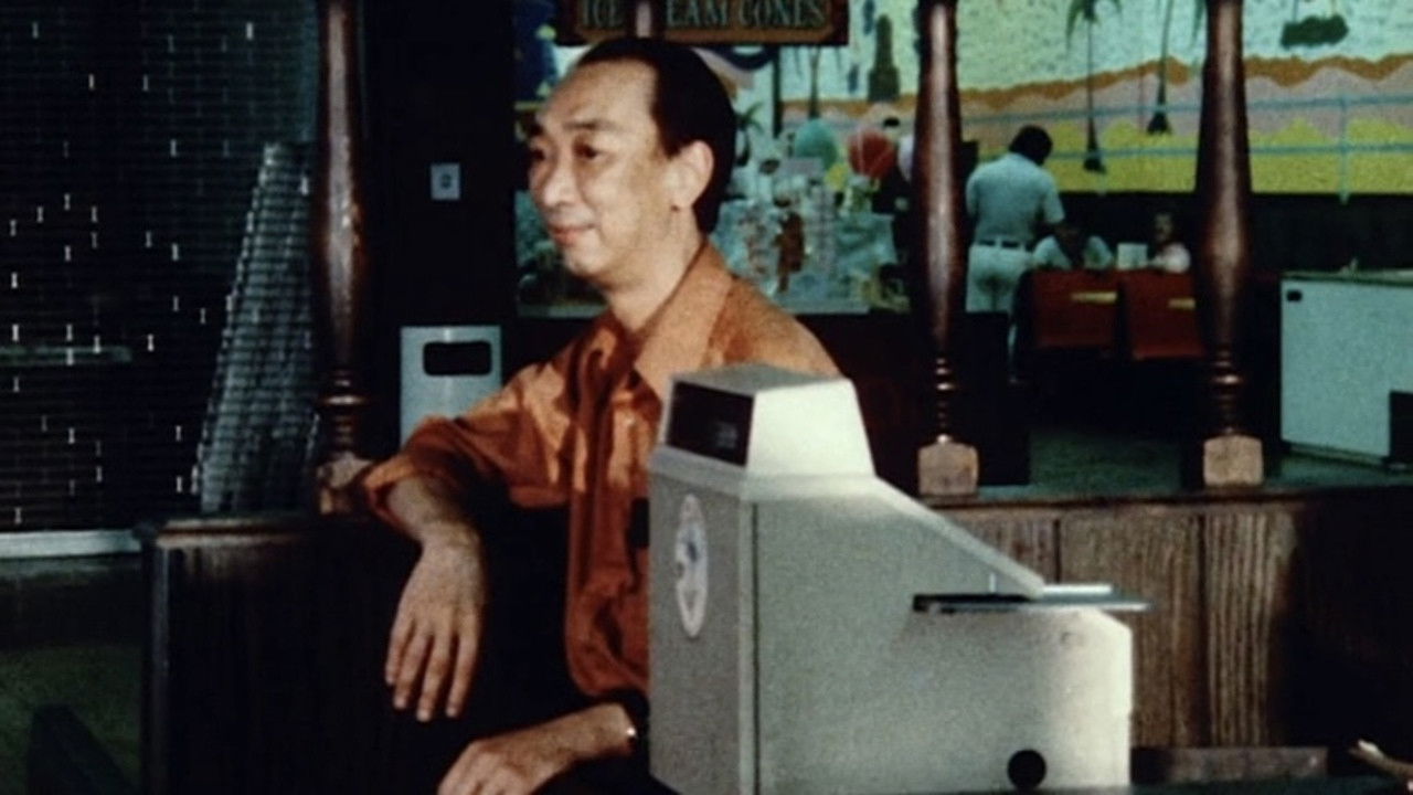 Backdrop for A Refugee from Vietnam