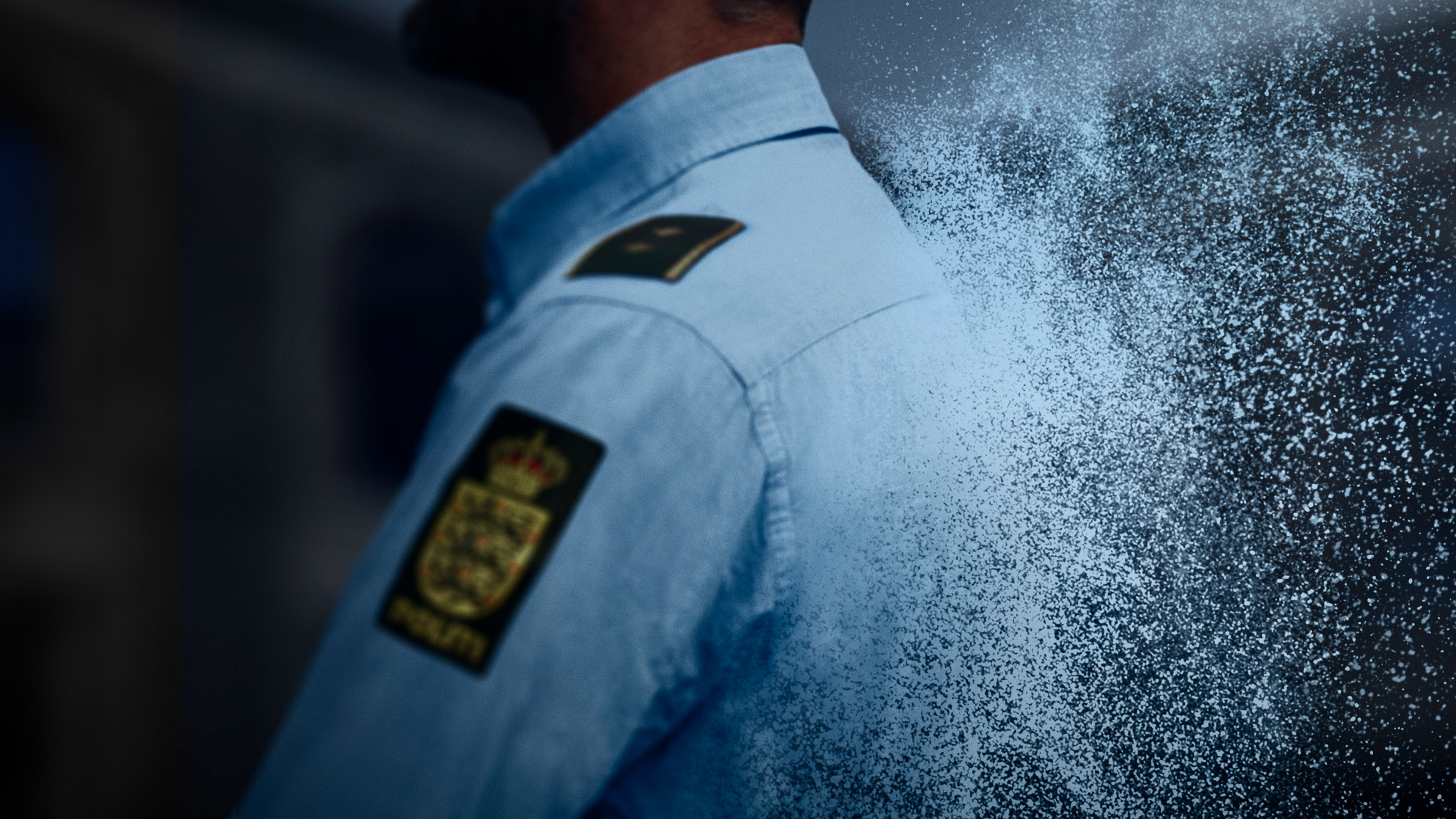 Backdrop for Politi i forfald