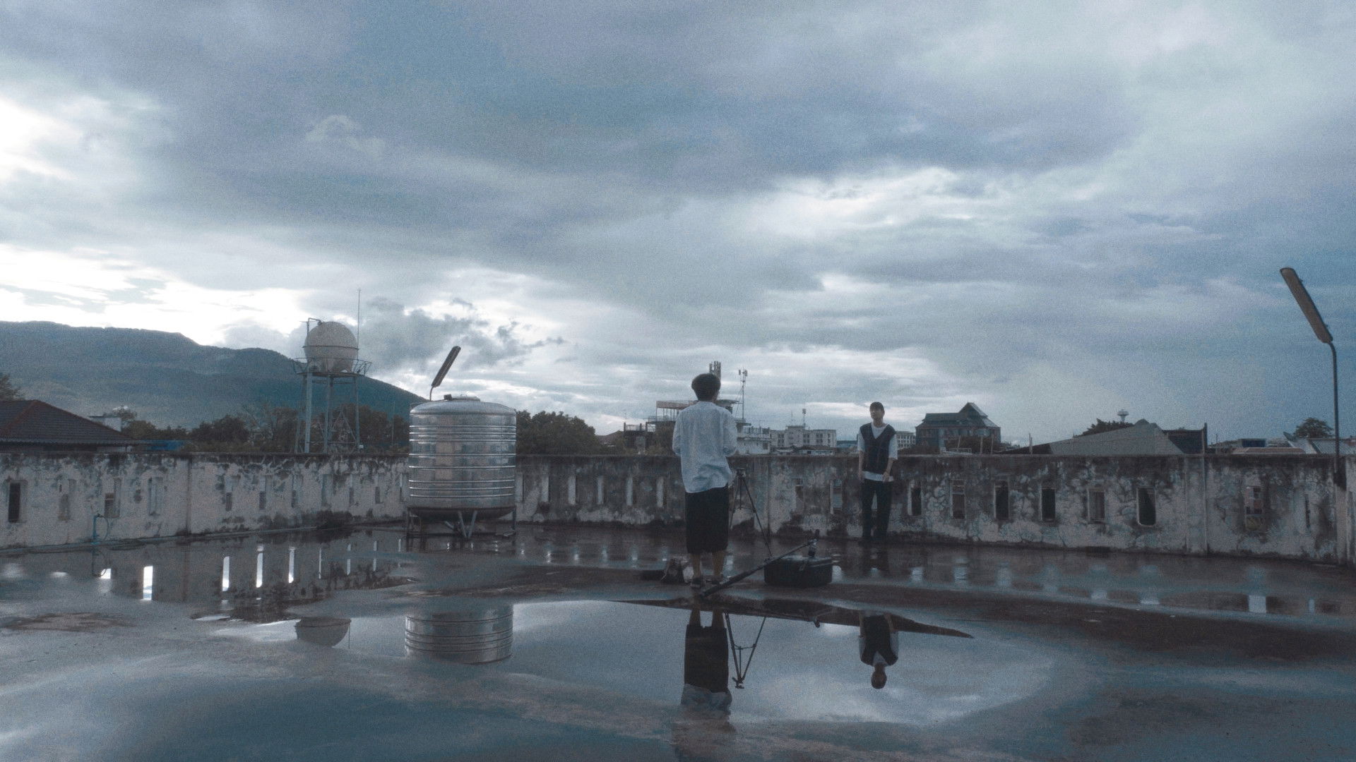 Backdrop for Okinawa Whale