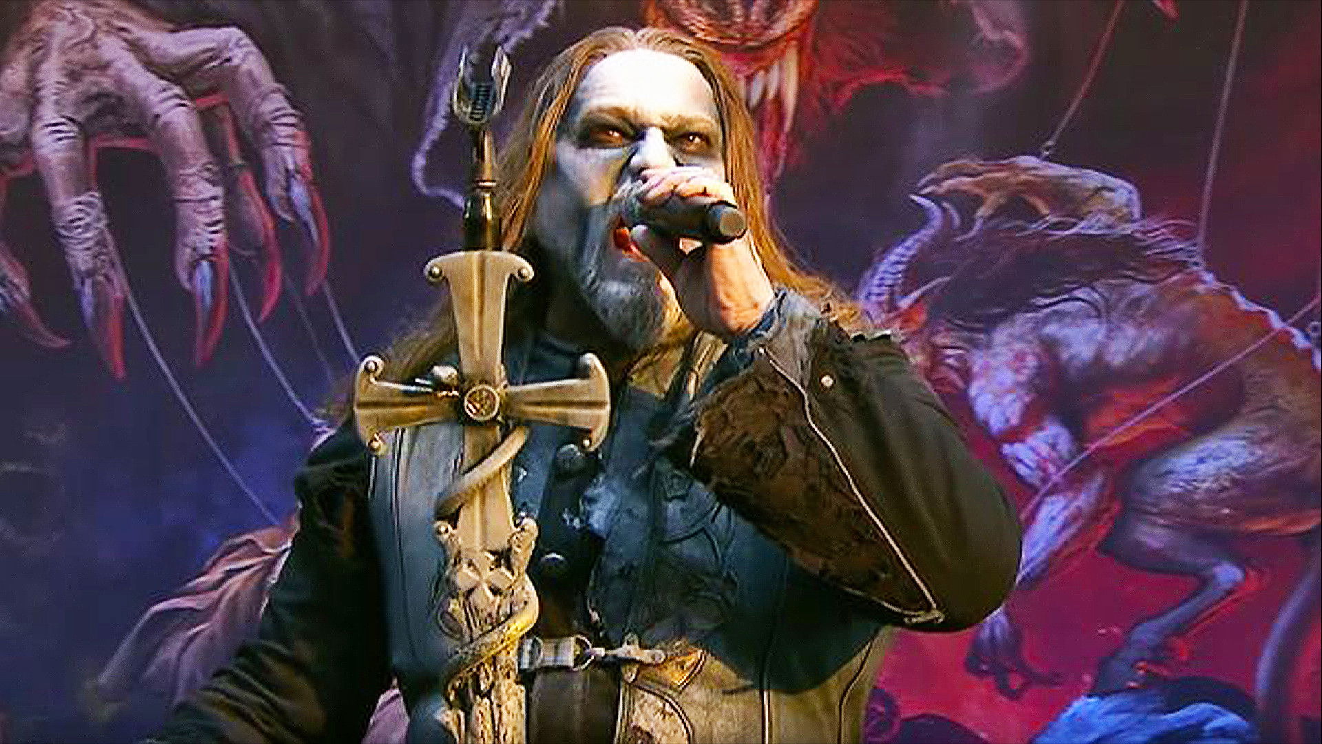 Backdrop for Powerwolf - Wacken Open Air 2019