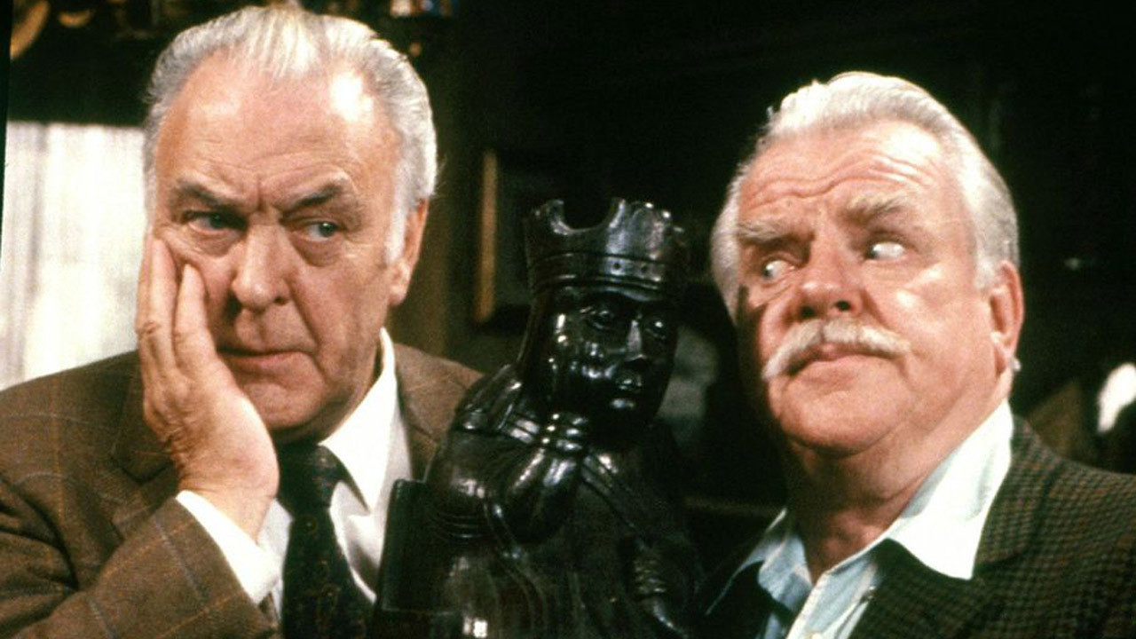 Backdrop for Never the Twain