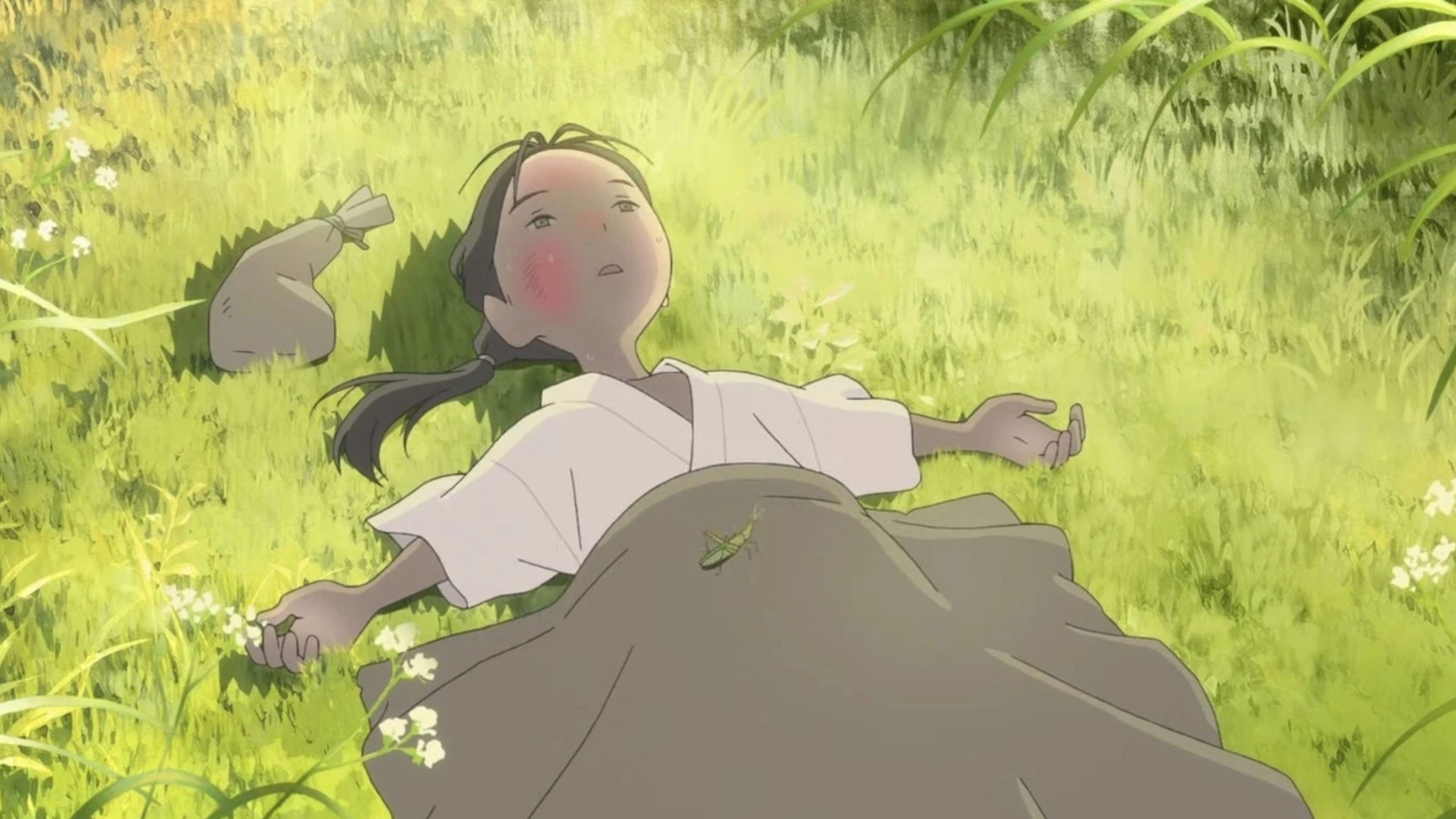 Backdrop for The Mourning Children: Nagiko and the Girls Wearing Tsurubami Black