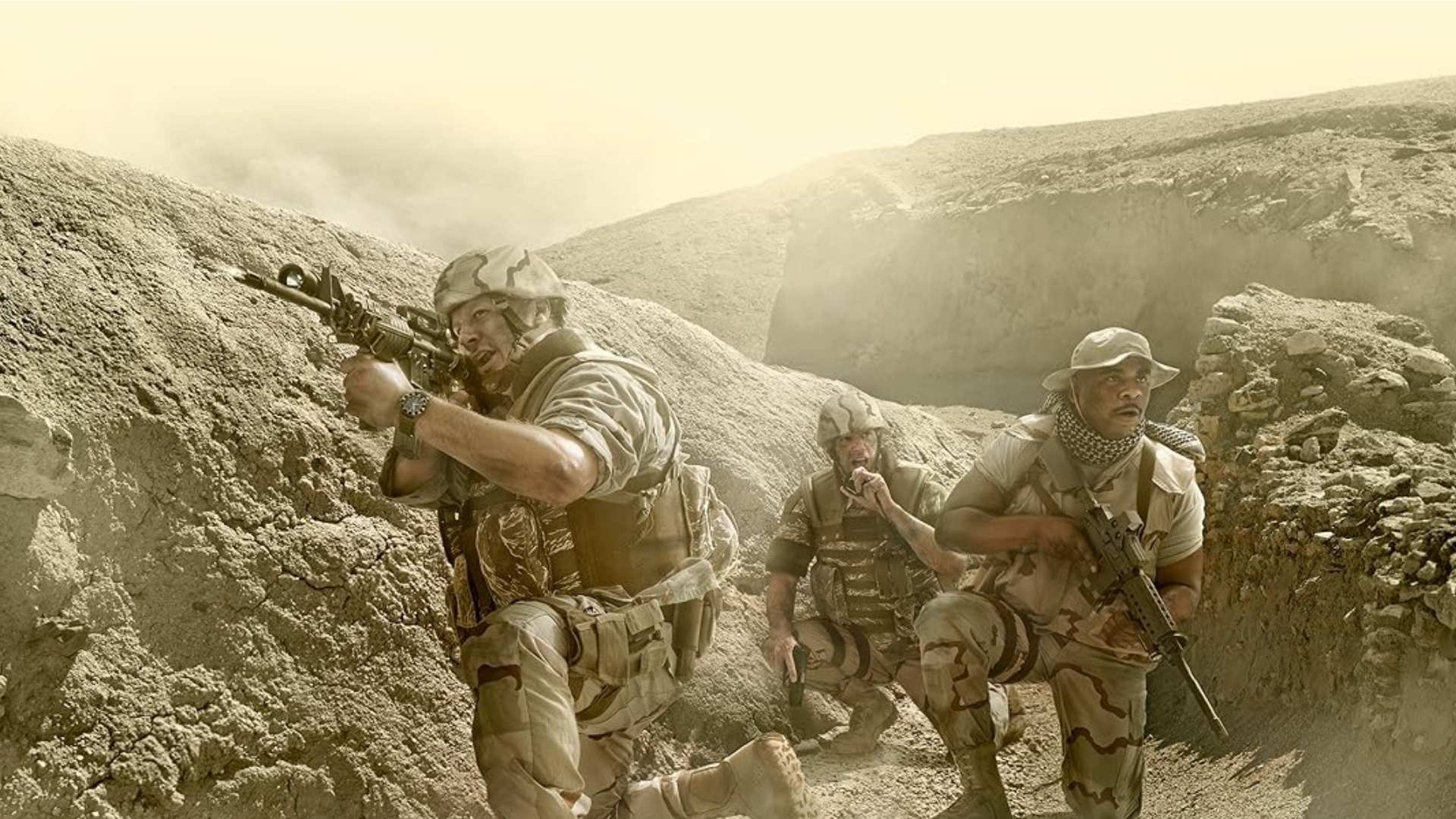 Backdrop for Taking Fire