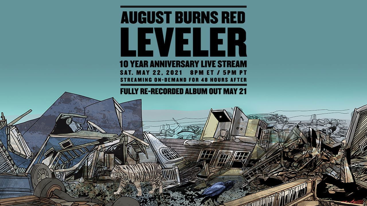 Backdrop for August Burns Red - Leveler 10 Year Anniversary Livestream