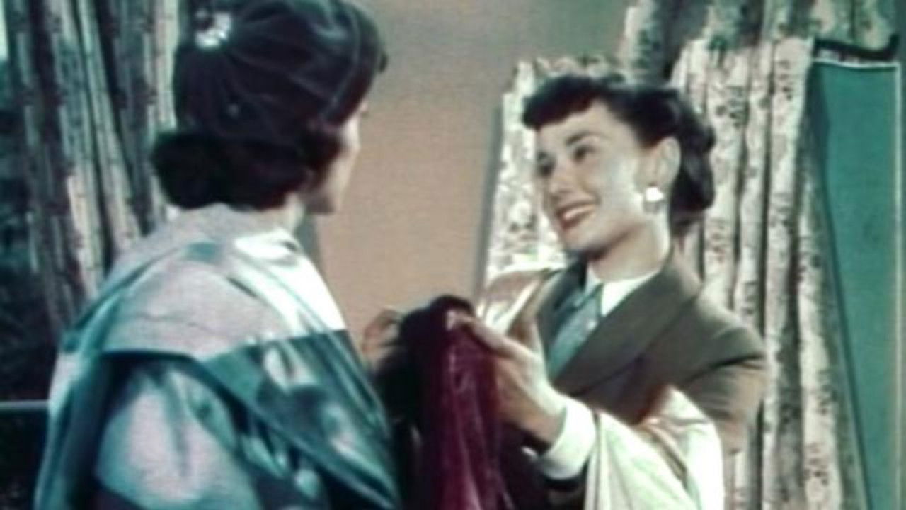 Backdrop for Audrey Hepburn Test