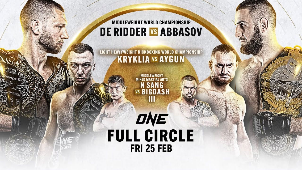 Backdrop for ONE Championship: Full Circle