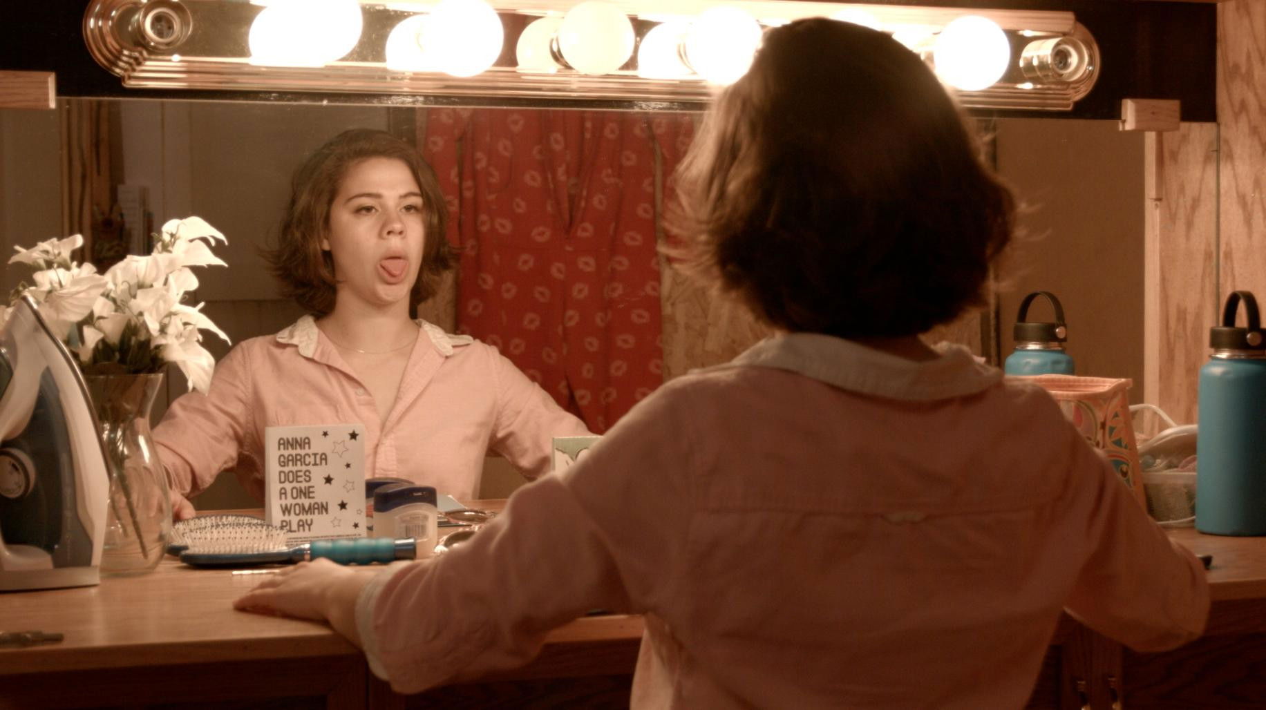 Backdrop for Anna Garcia Does a One Woman Play