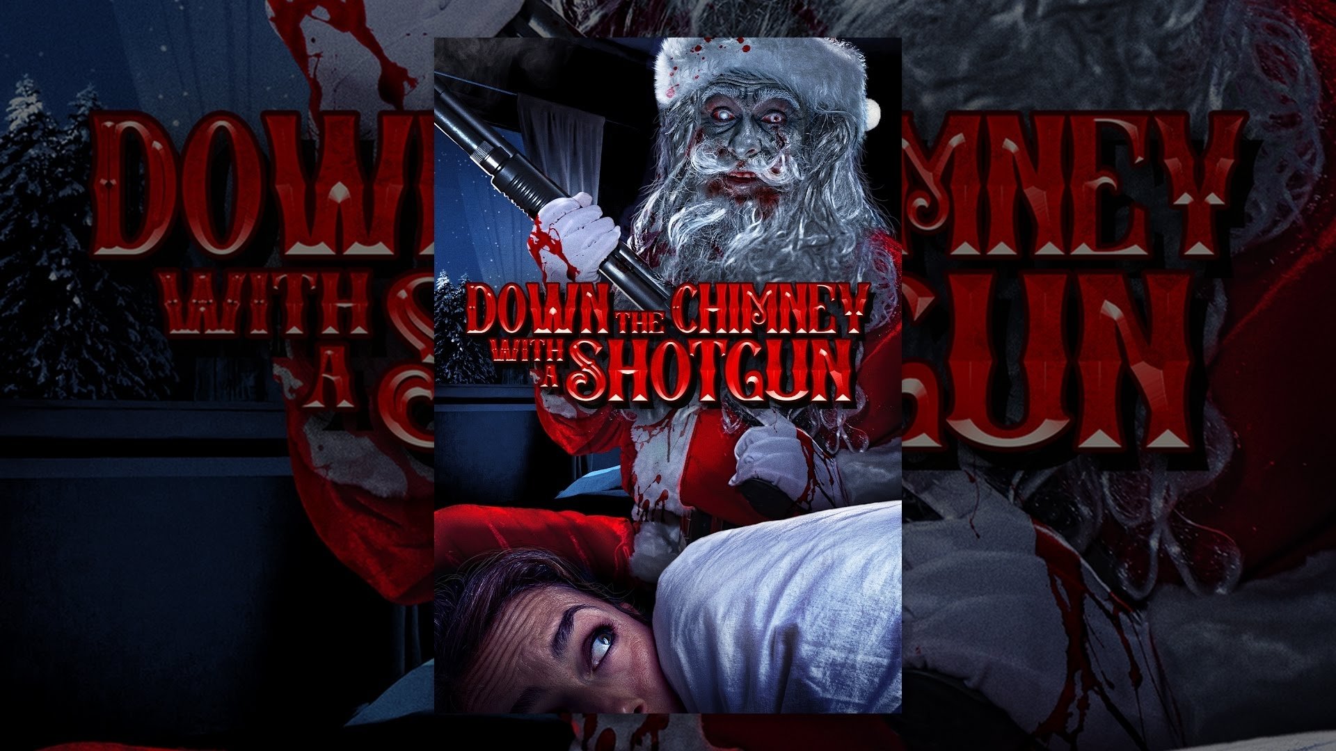 Backdrop for Down the Chimney with a Shotgun