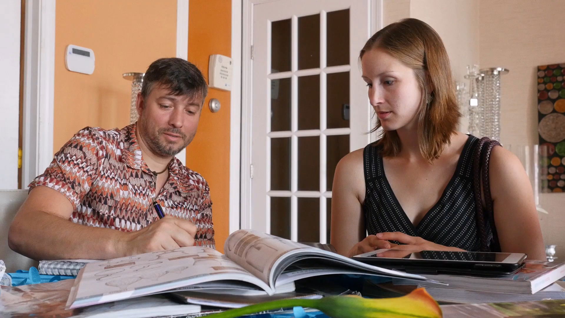 Backdrop for Til Debt Due Us Part