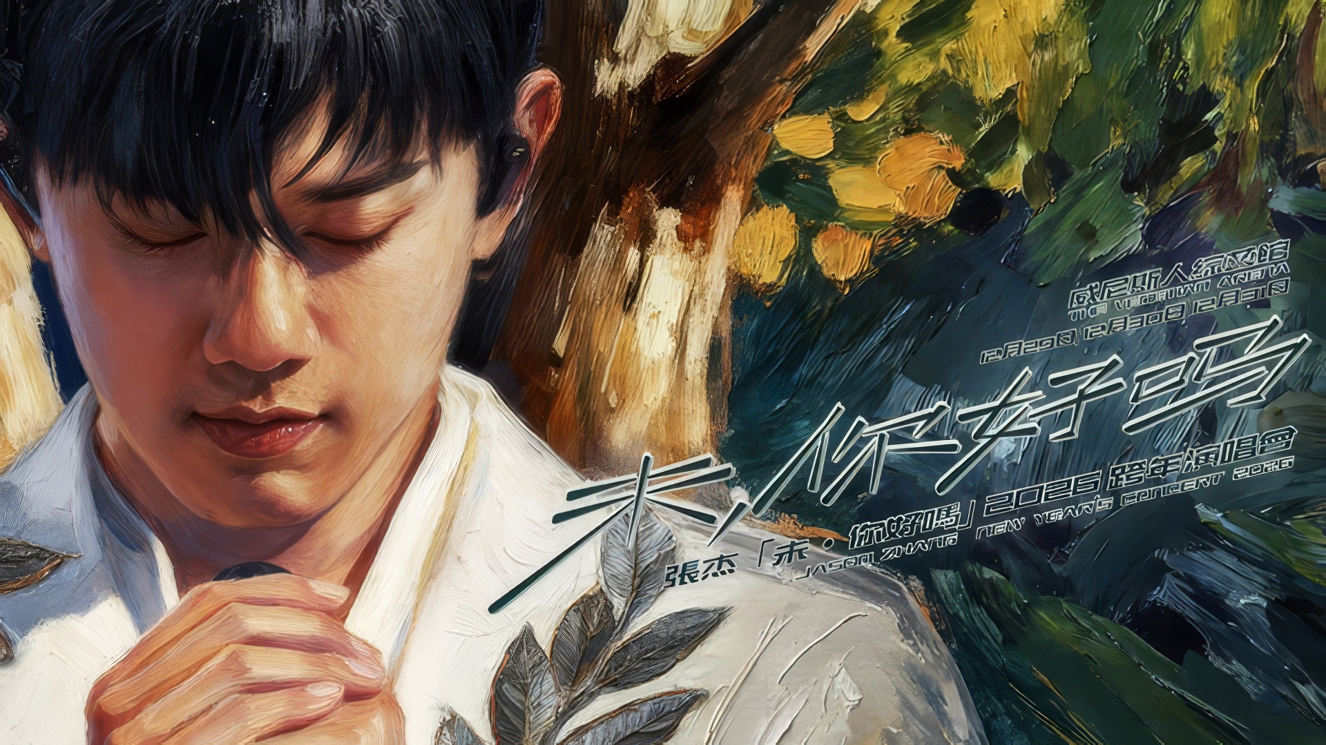 Backdrop for 张杰“未·你好吗”2026跨年演唱会