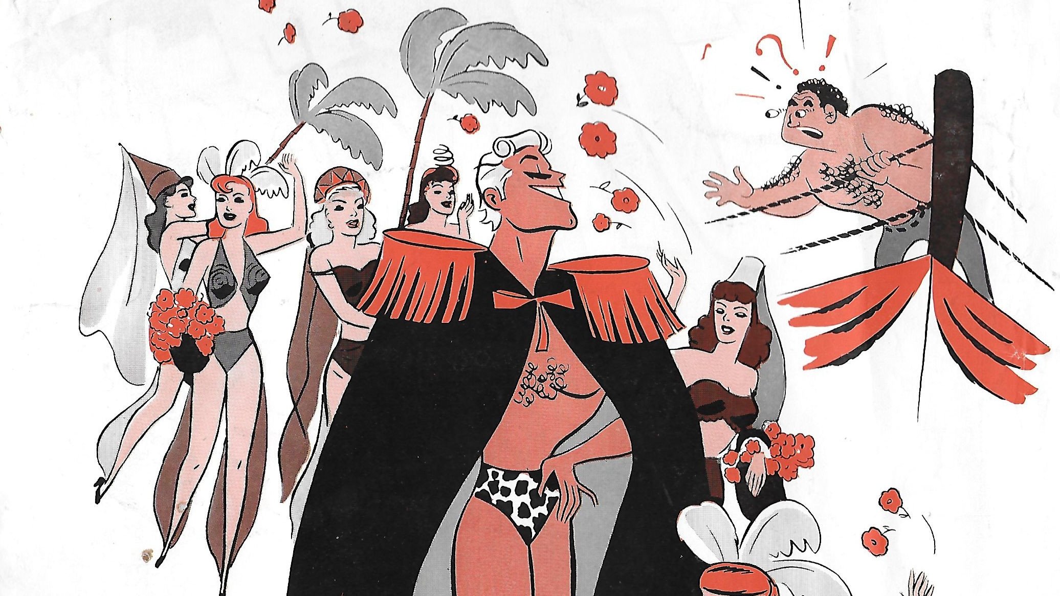 Backdrop for Mister Universe