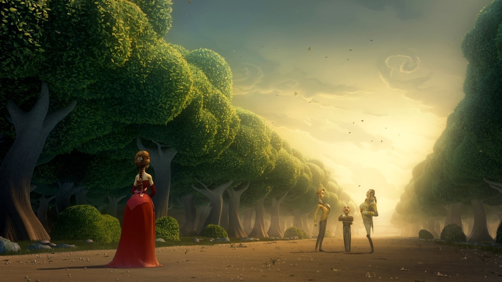 Backdrop for A Gentlemen's Duel