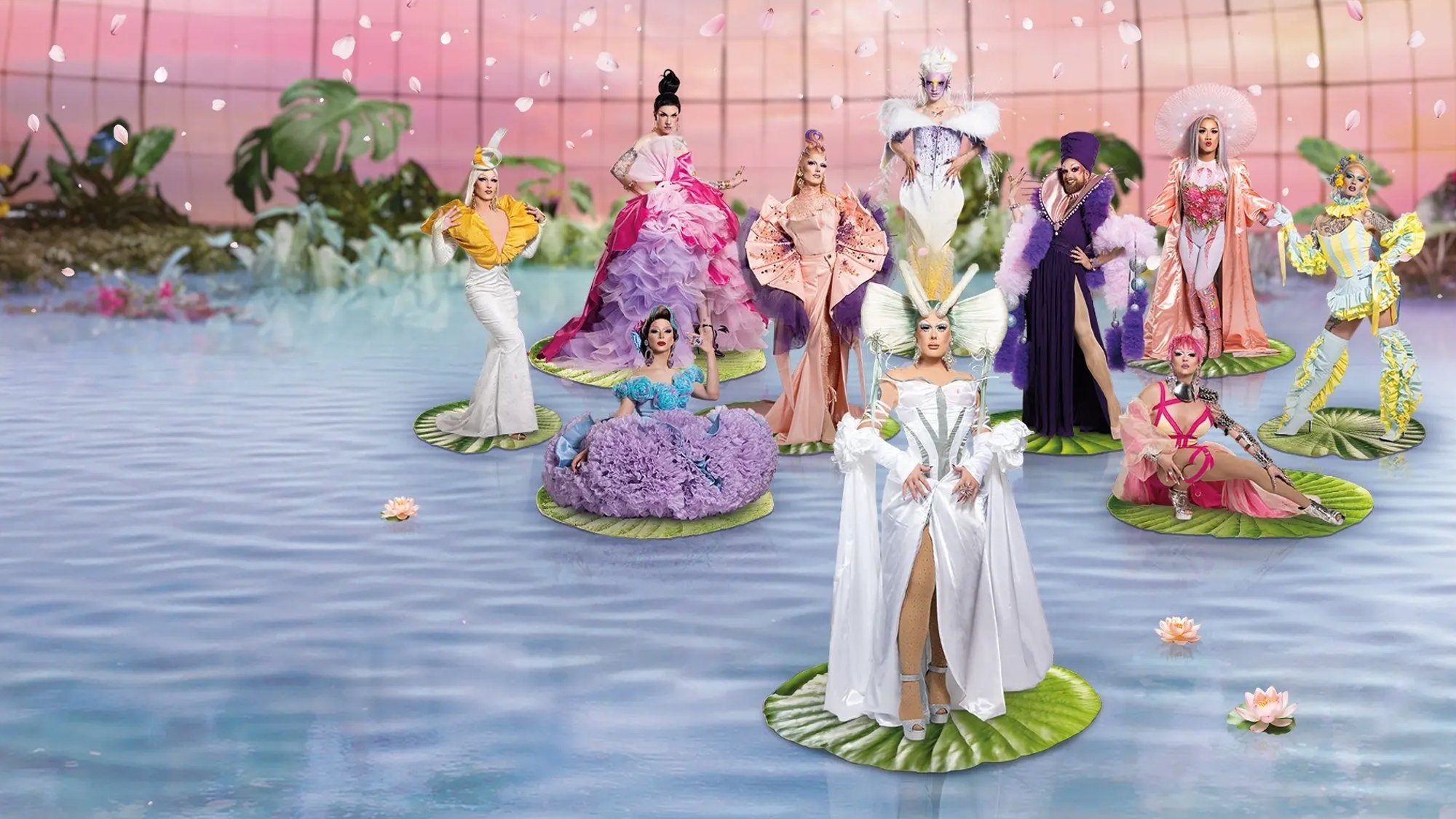 Backdrop for Drag Race Belgium