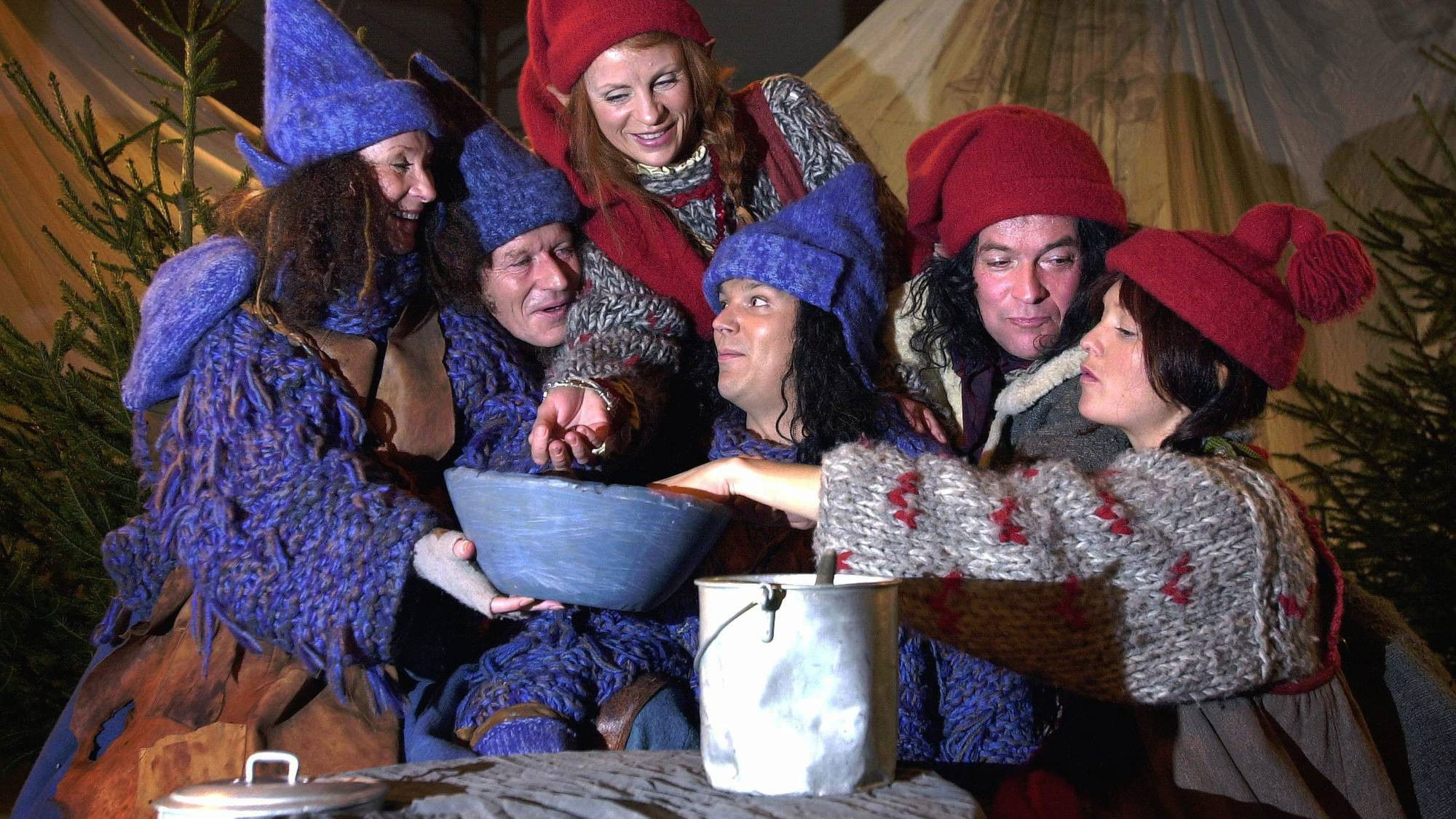 Backdrop for Jul i Blåfjell