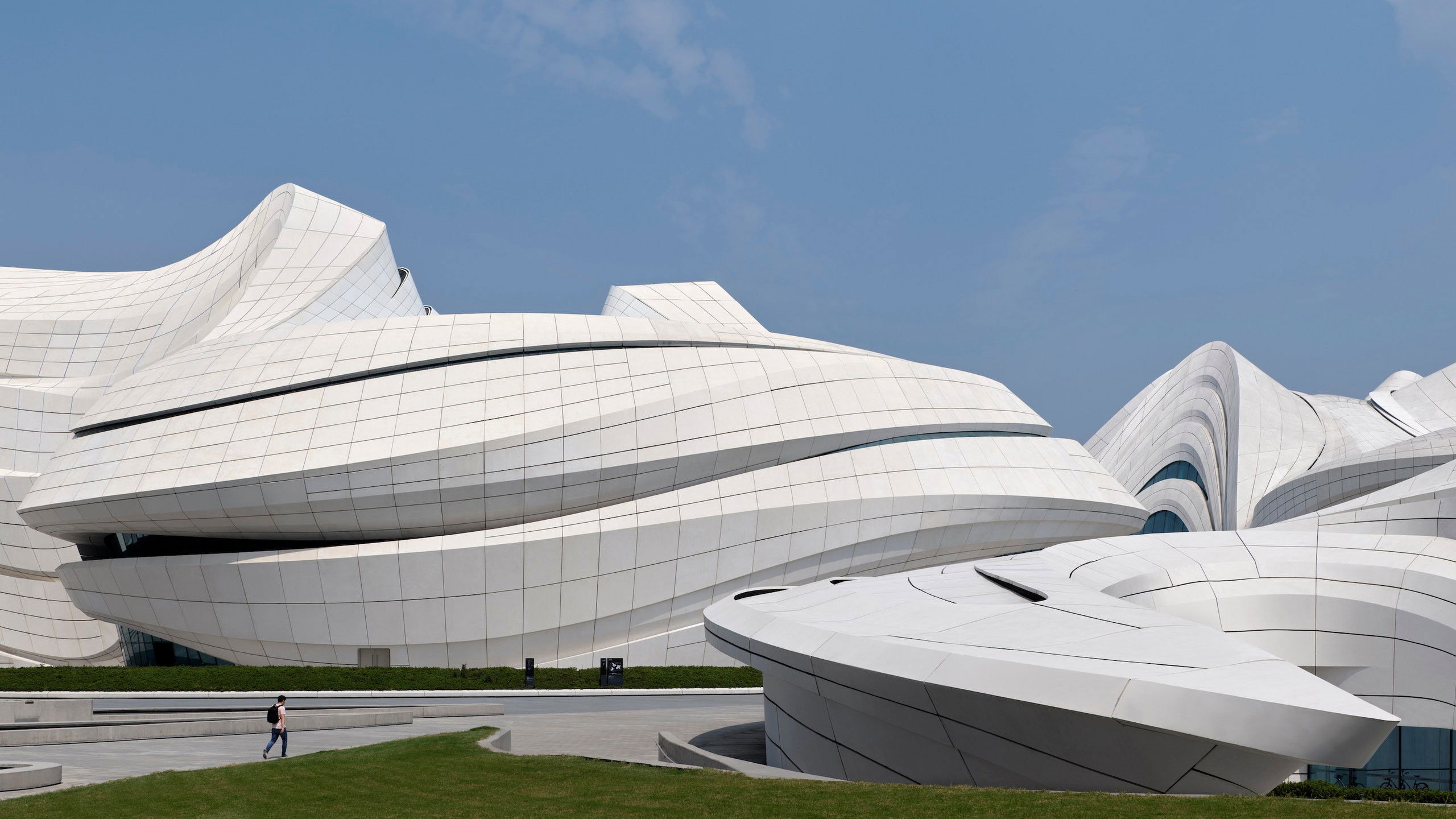 Backdrop for Zaha Hadid: An Architect, A Masterpiece