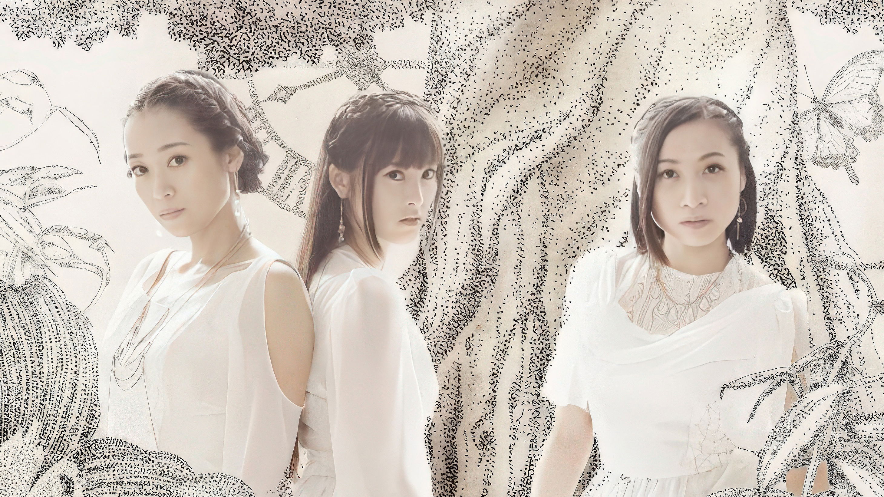 Backdrop for Kalafina Live Tour 2015~2016 "Far on the Water" Special Final at Tokyo Kokusai Forum Hall A