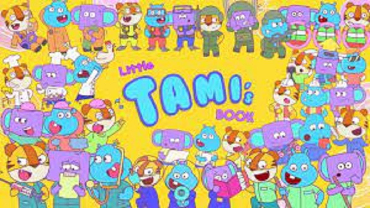 Backdrop for Little Tami's Book