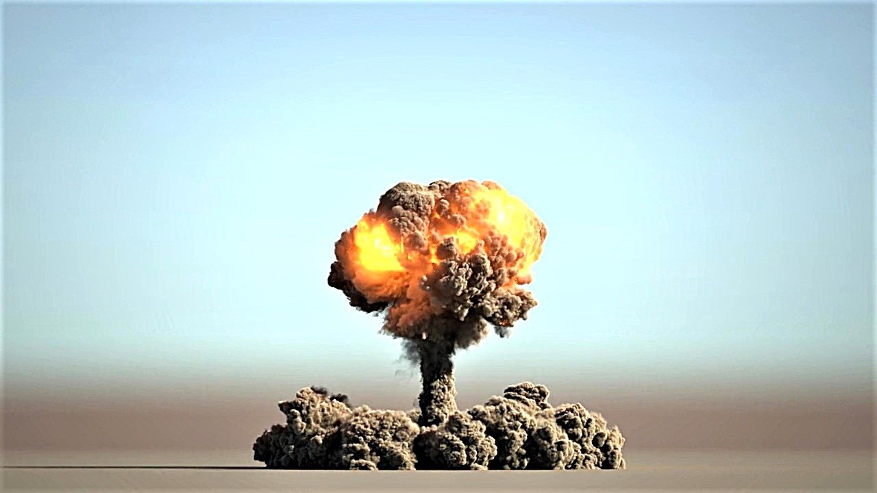 Backdrop for Atomic: History Of The A-Bomb