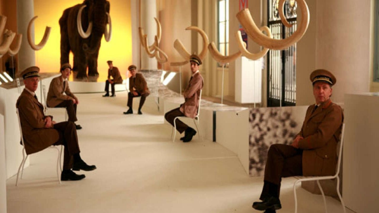 Backdrop for A Day at the Museum