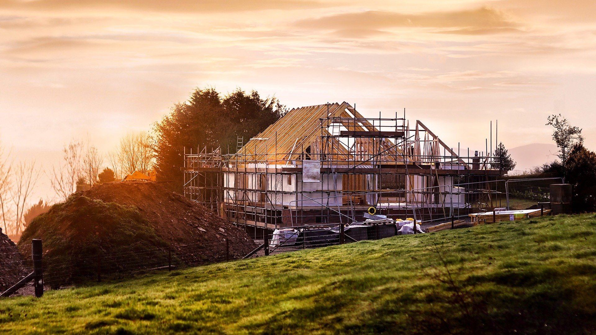 Backdrop for Building Off the Grid