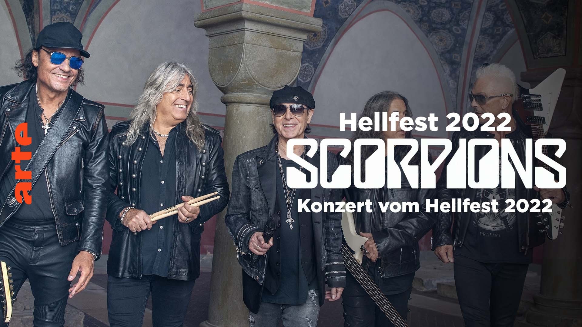 Backdrop for Scorpions - Au Hellfest 2022