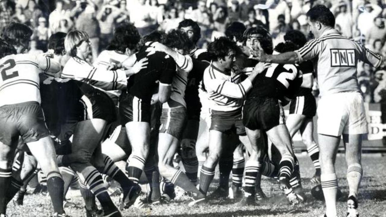 Backdrop for The Fibros and The Silvertails