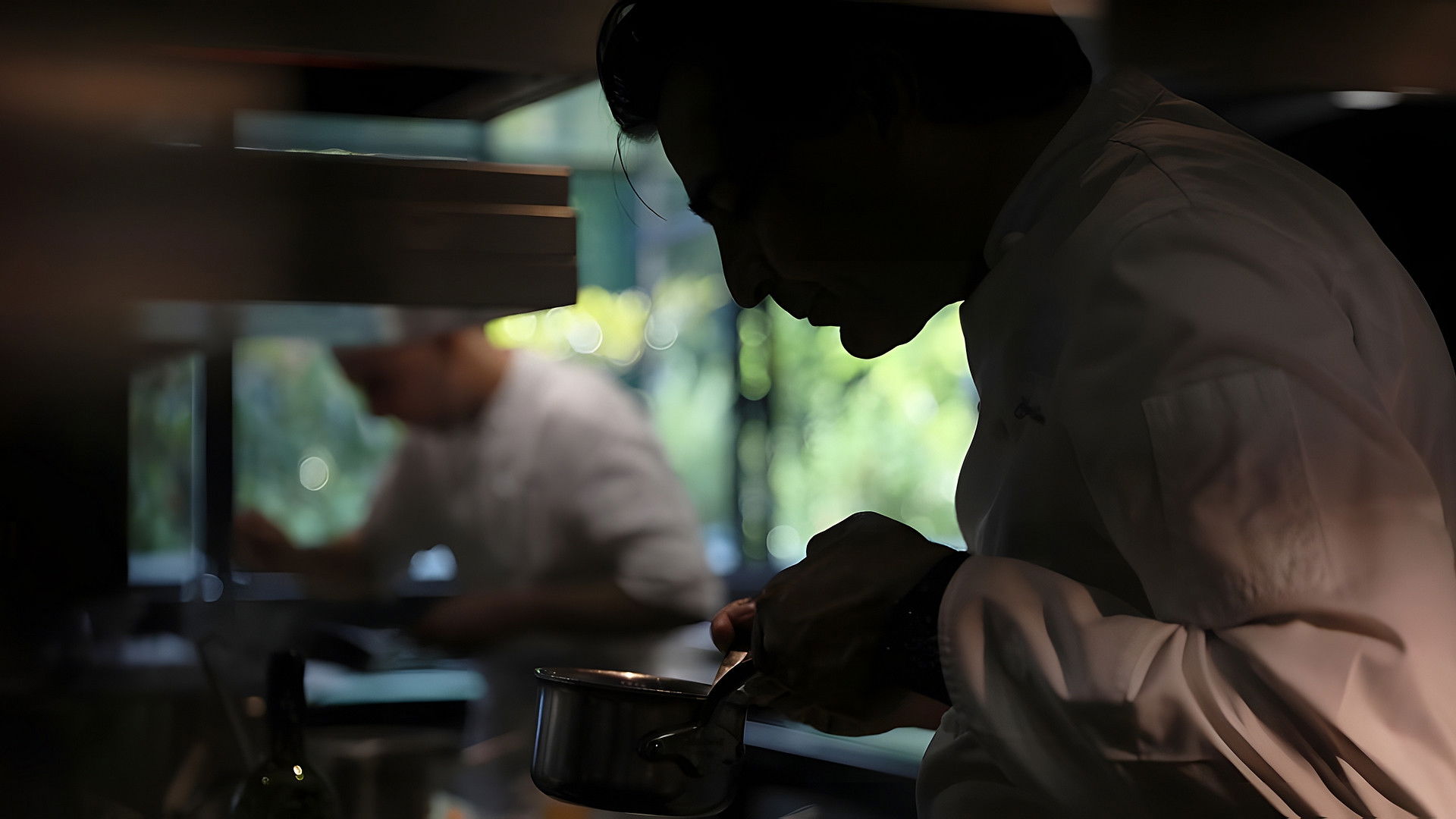 Backdrop for La Traversée