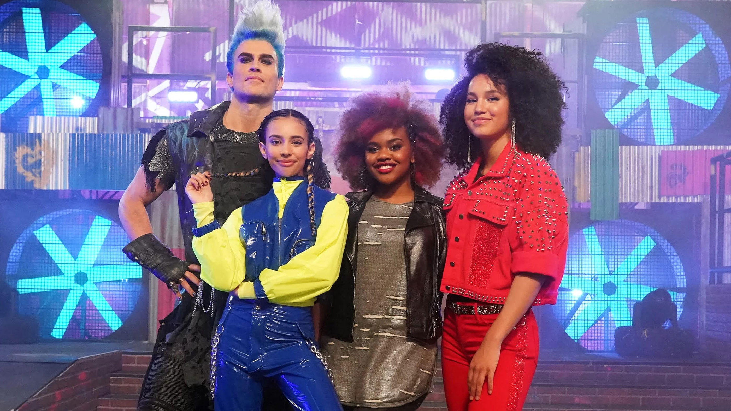 Backdrop for Descendants Remix Dance Party