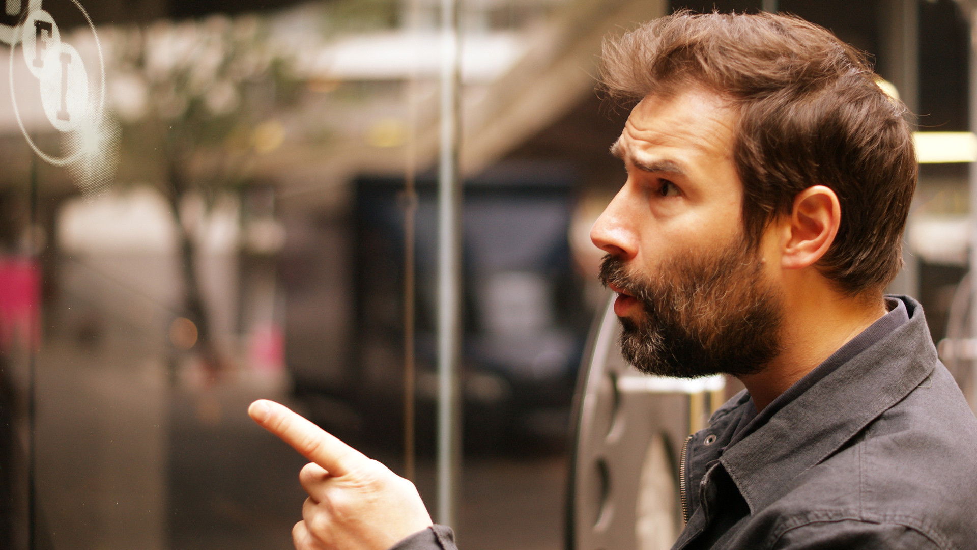 Backdrop for Adam Buxton's Bug