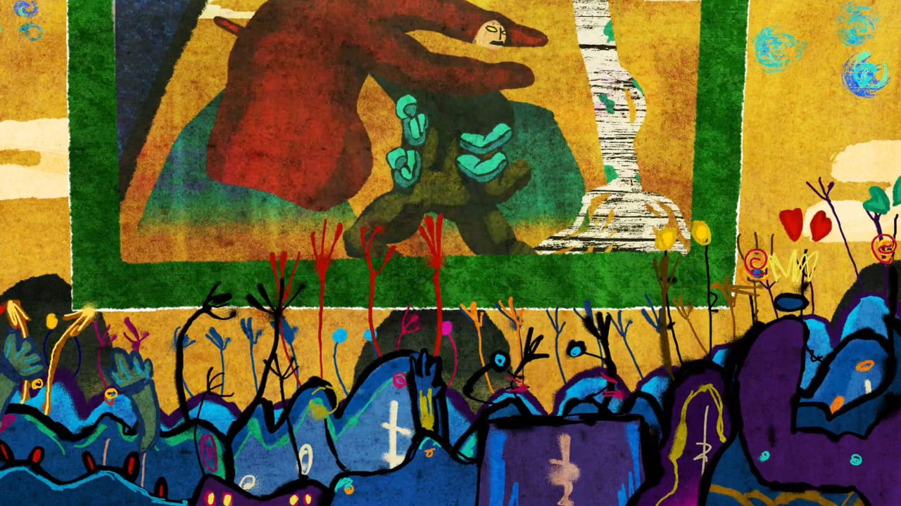 Backdrop for Quest of the Battling Gods