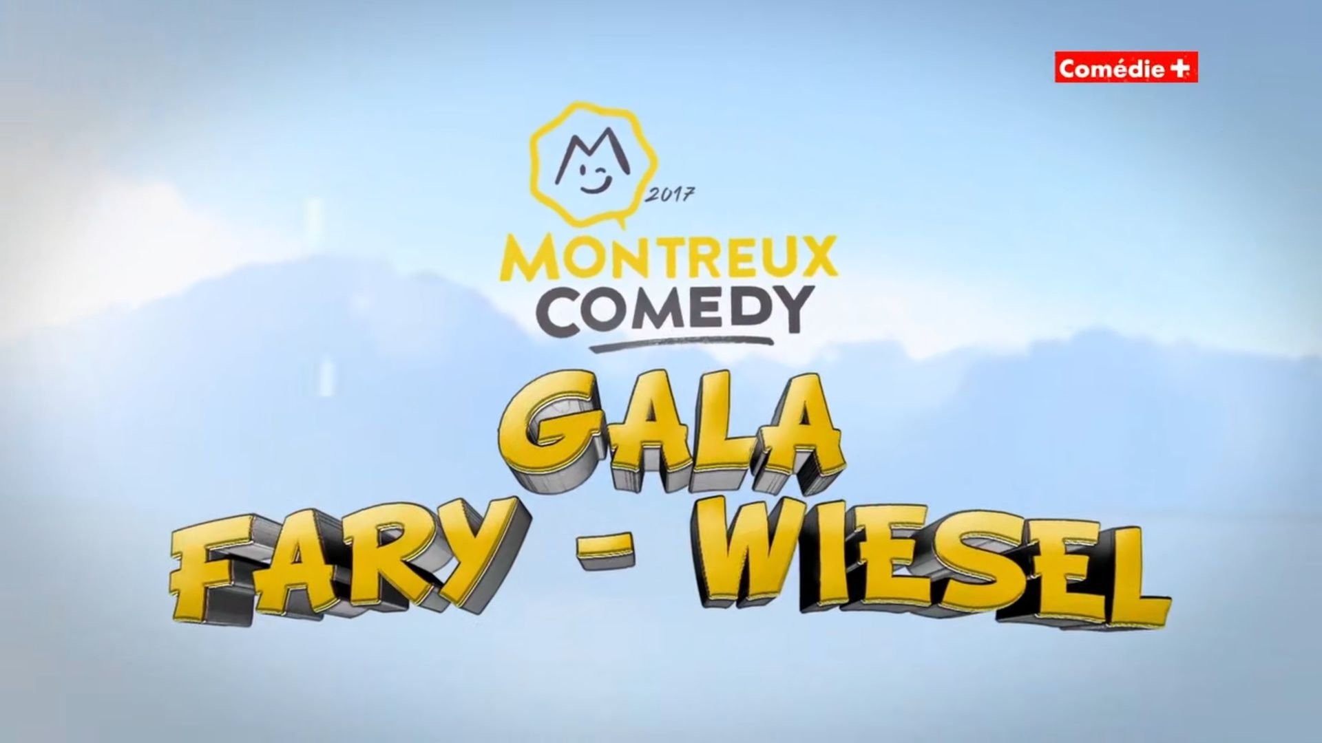 Backdrop for Montreux Comedy Festival 2017 - Gala Fary-Wiesel