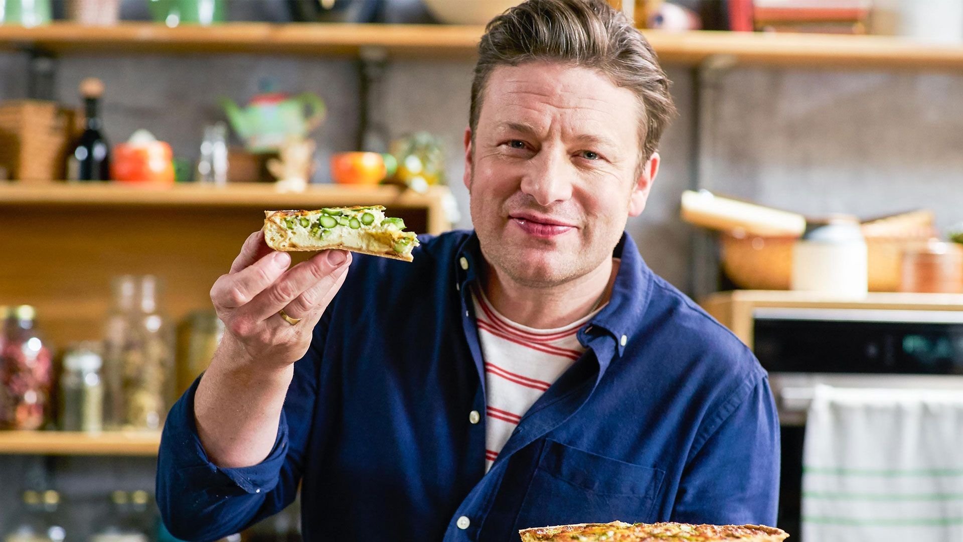 Backdrop for Jamie's Meat-Free Meals