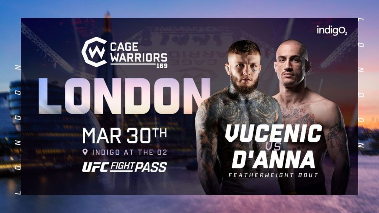 Backdrop for Cage Warriors 169: London