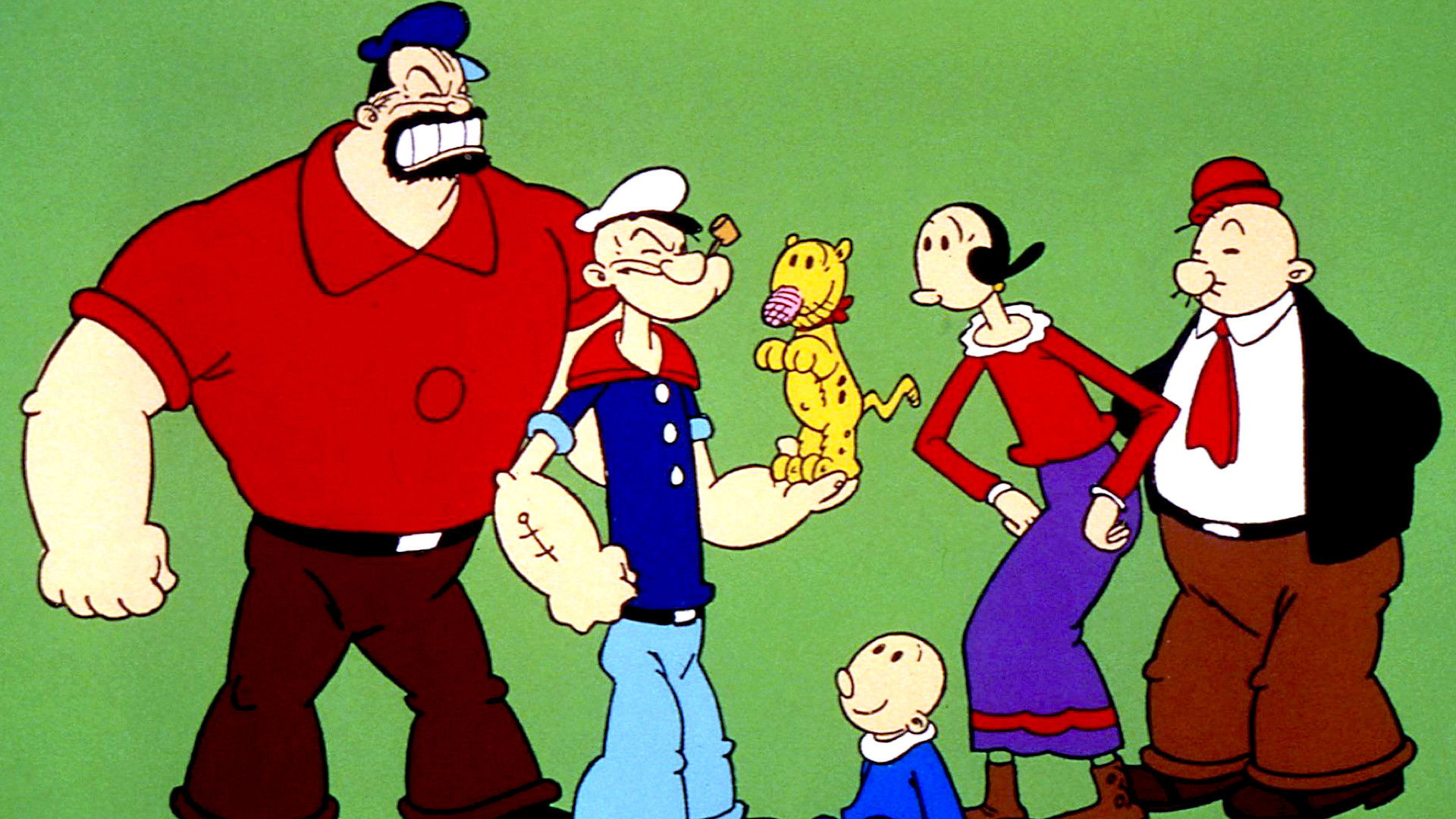 Backdrop for I Yam What I Yam: The Story of Popeye the Sailor