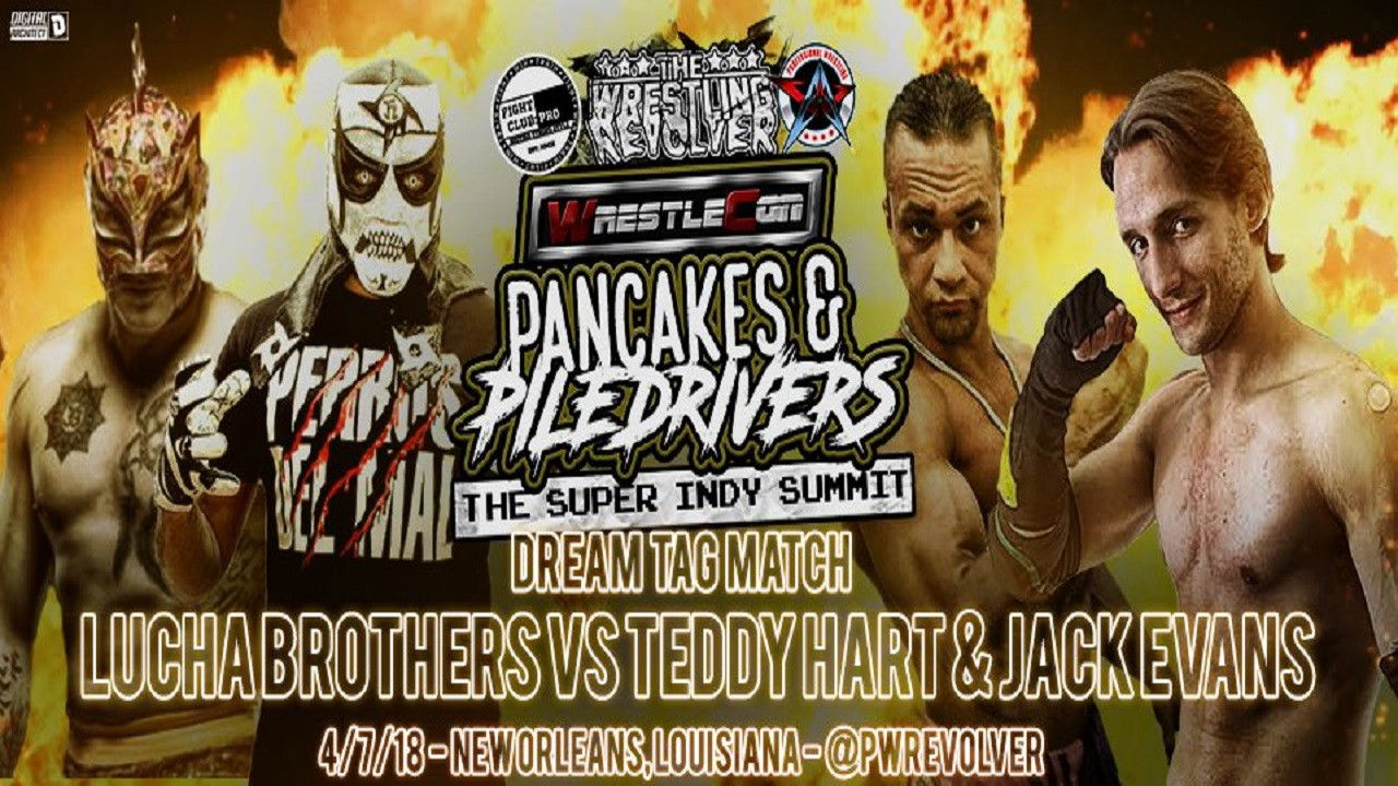 Backdrop for Pancakes & Piledrivers II: The Indy Summit