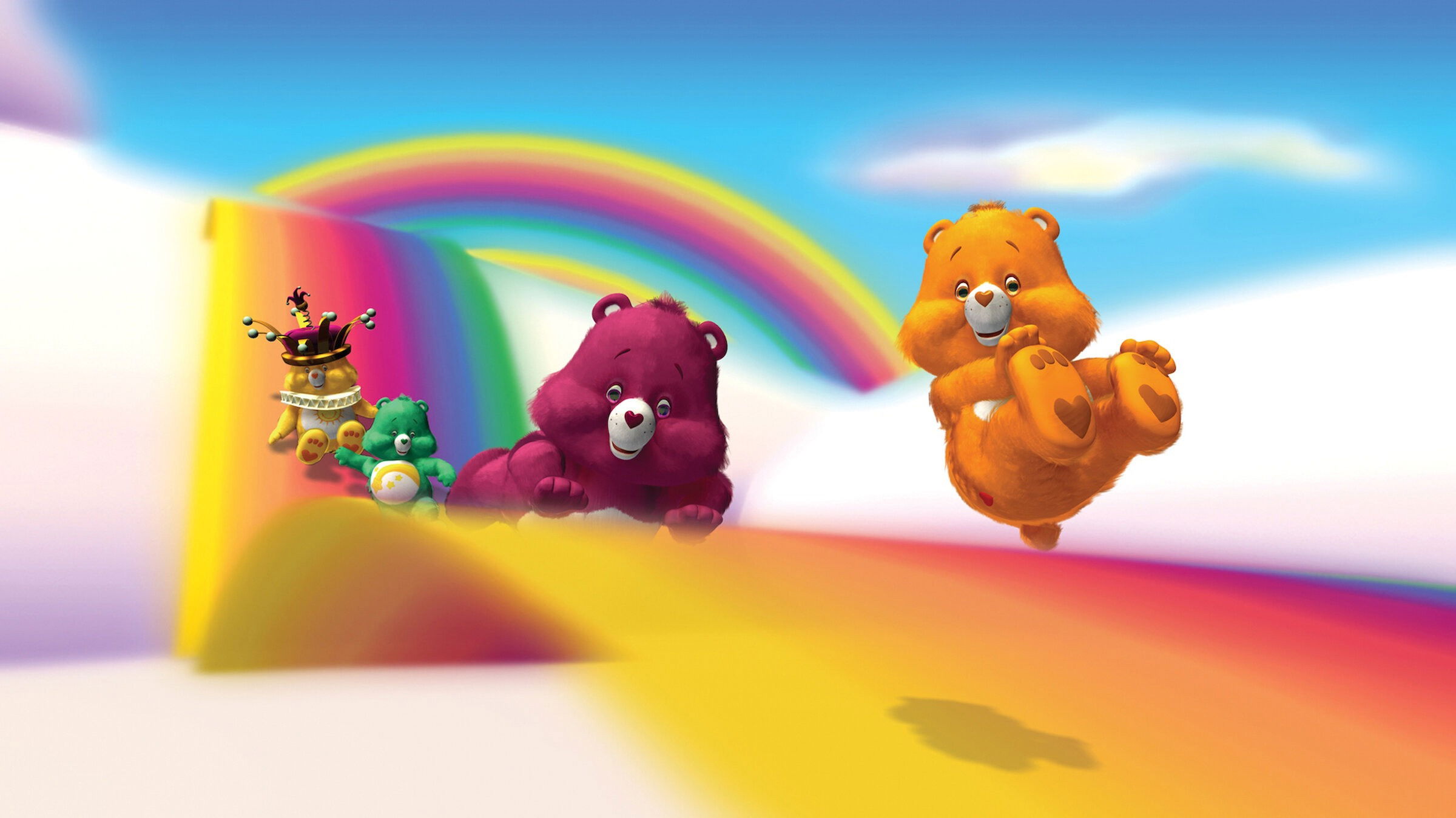 Backdrop for Care Bears: Journey to Joke-a-Lot